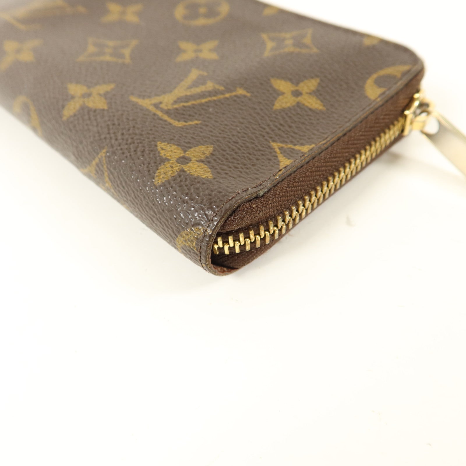 LOUIS VUITTON Monogram Zipper Wallet錢包