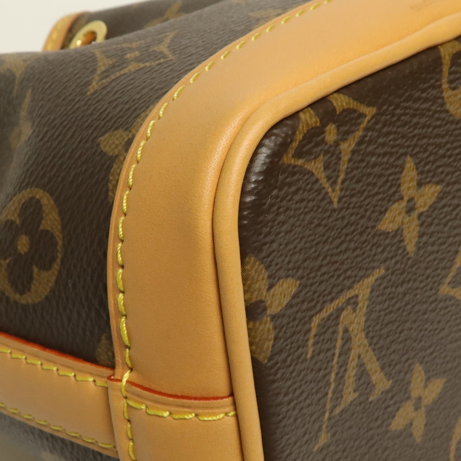 LOUIS VUITTON Monogram Nano Noe金扣手挽肩背兩用袋