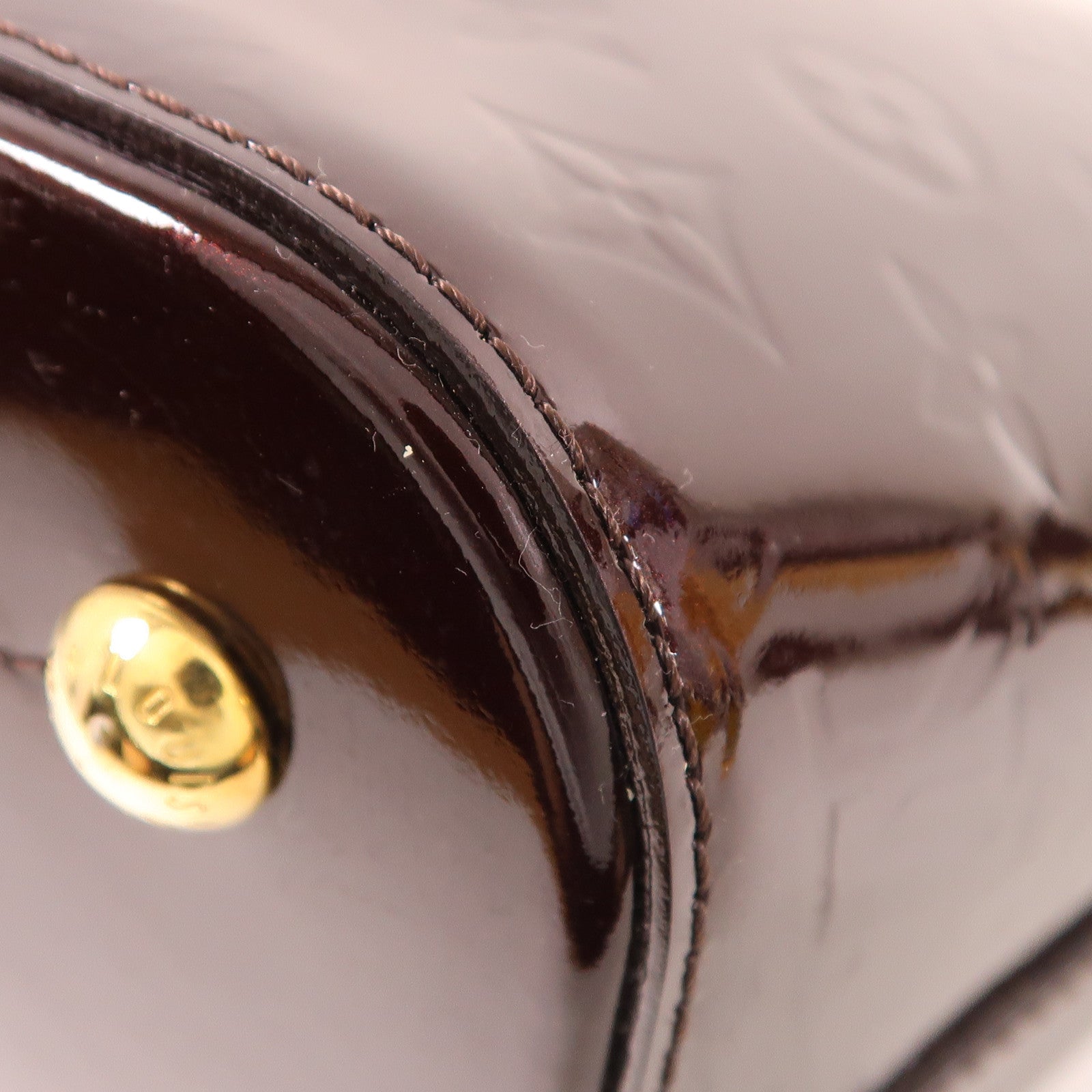 LOUIS VUITTON Vernis Montebello金扣手挽肩背兩用袋