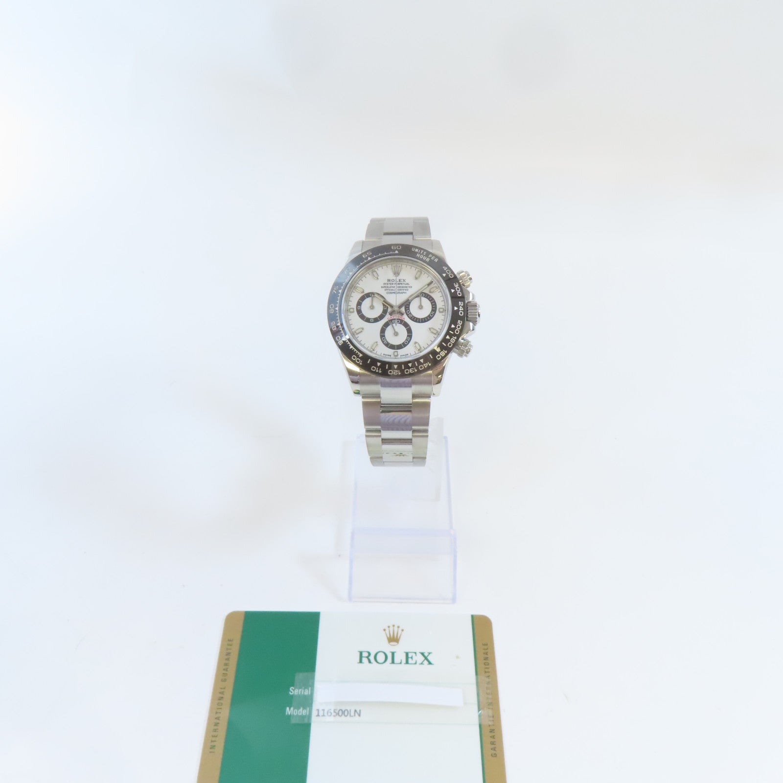 ROLEX Daytona不鏽鋼手錶自動機芯白色