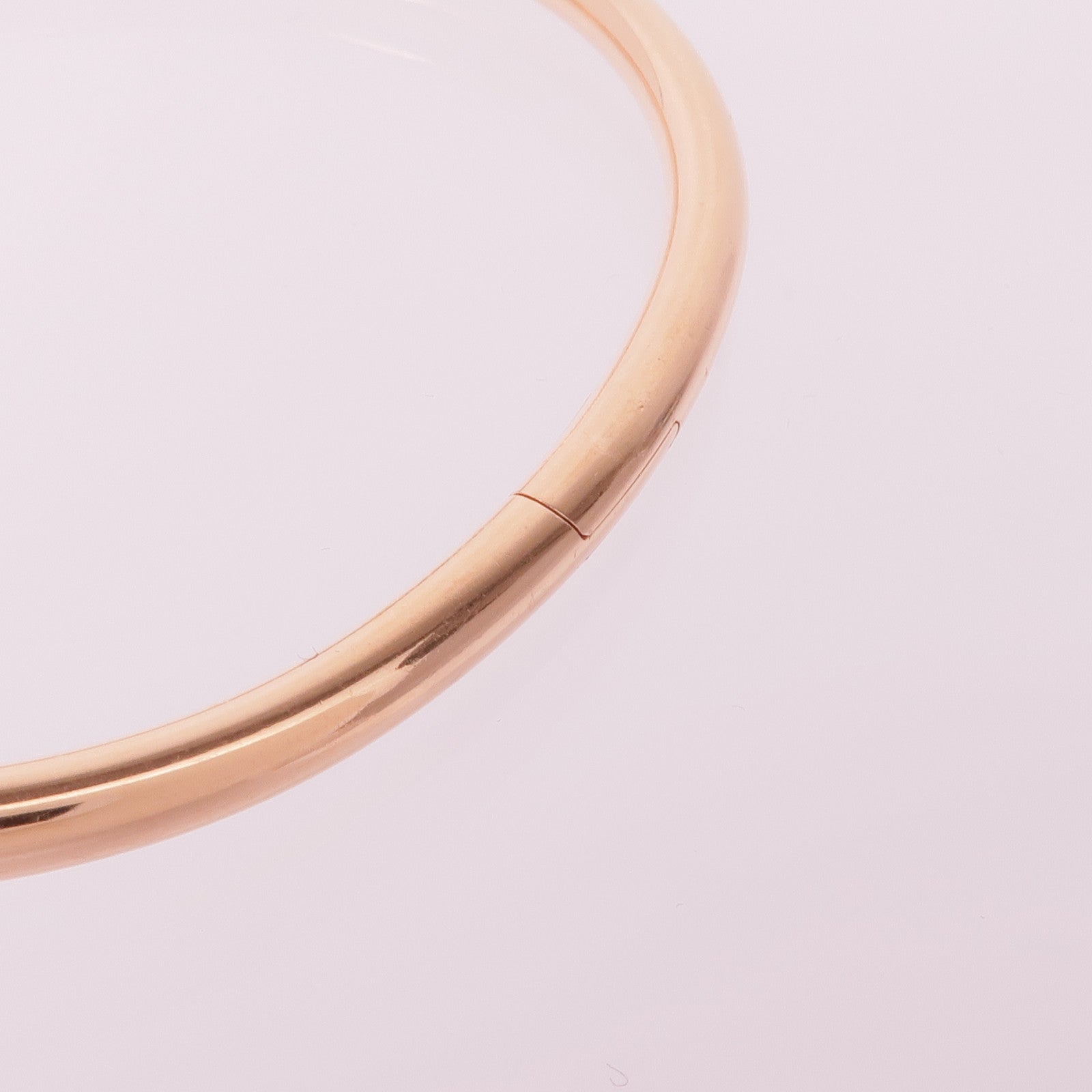 CARTIER 18K玫瑰金Juste Un Clou鑽石手鐲Cartier#17