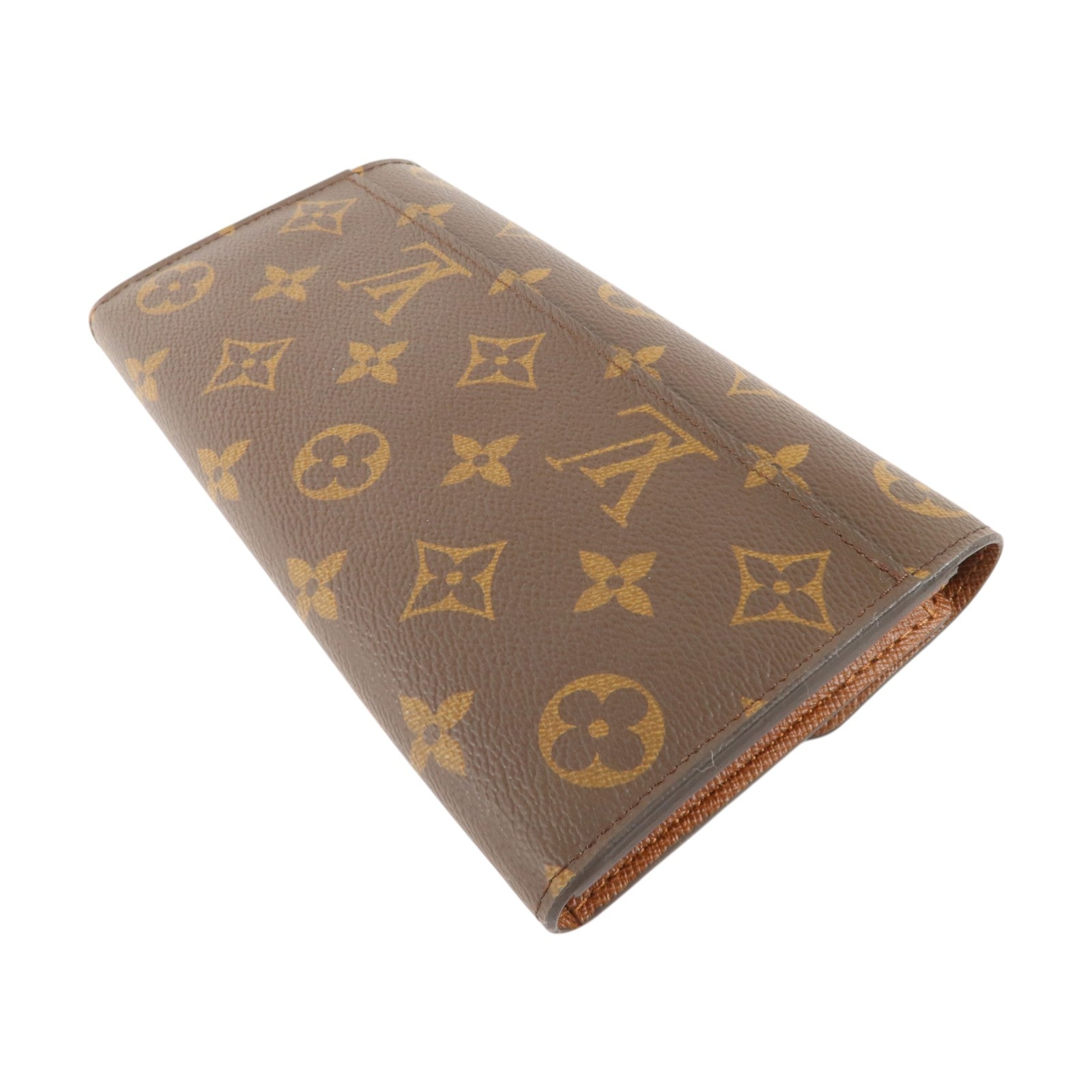 LOUIS VUITTON Monogram Portefeuille Sara金扣長錢包