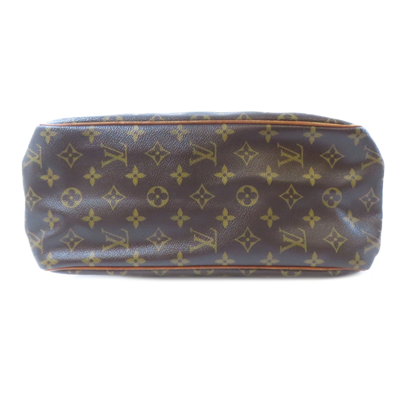 LOUIS VUITTON Monogram Batignolles Vertical金扣肩背袋啡色