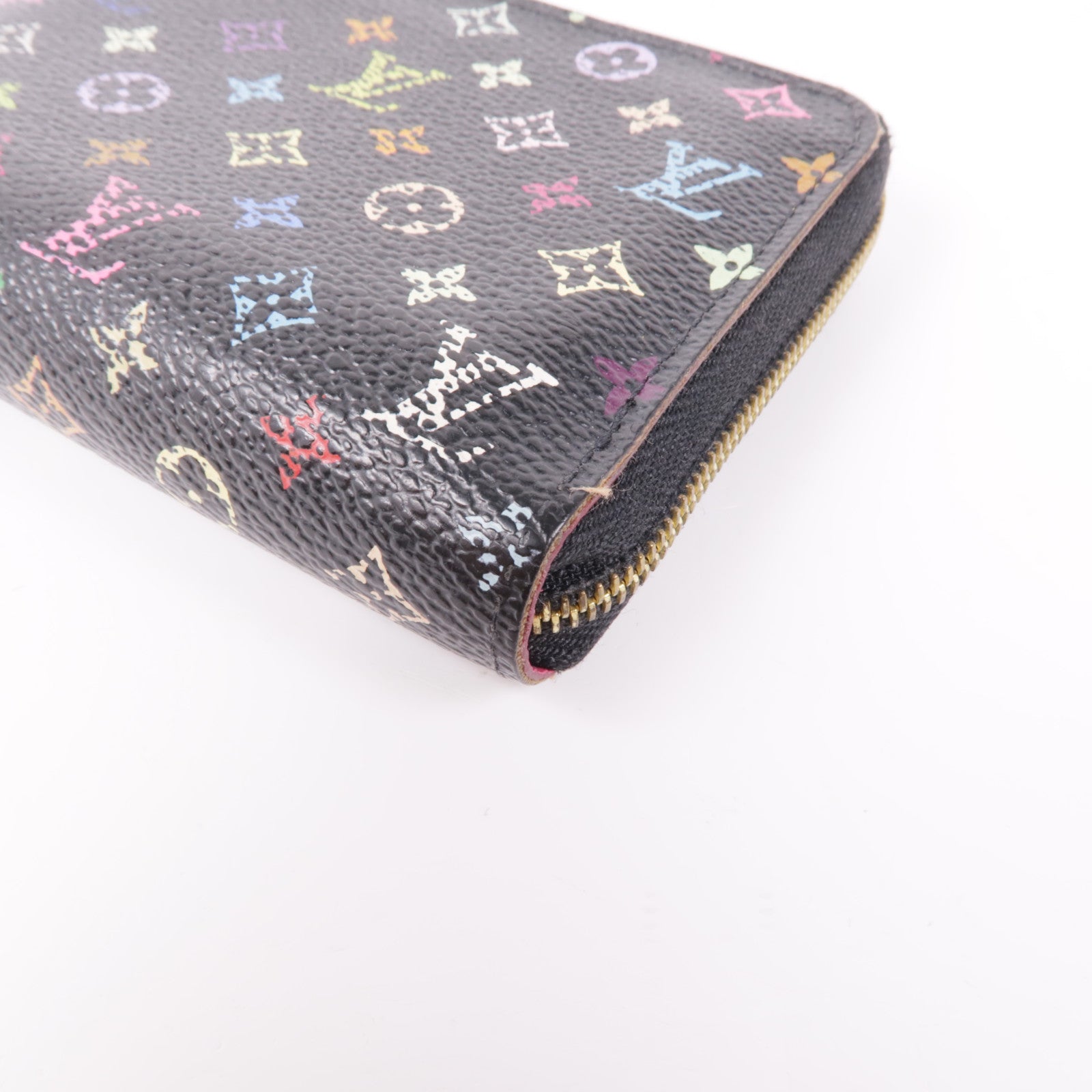 LOUIS VUITTON Monogram Multicolore Coin Case金扣零錢包