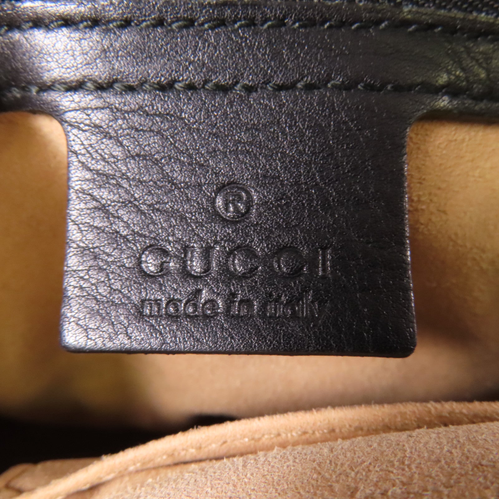 GUCCI 【激減優惠】牛皮皮革GG Marmont Chain Shoulder金扣肩背袋