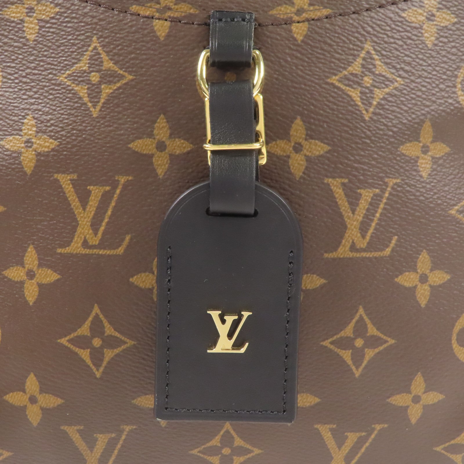 LOUIS VUITTON Monogram Odeon金扣肩背袋