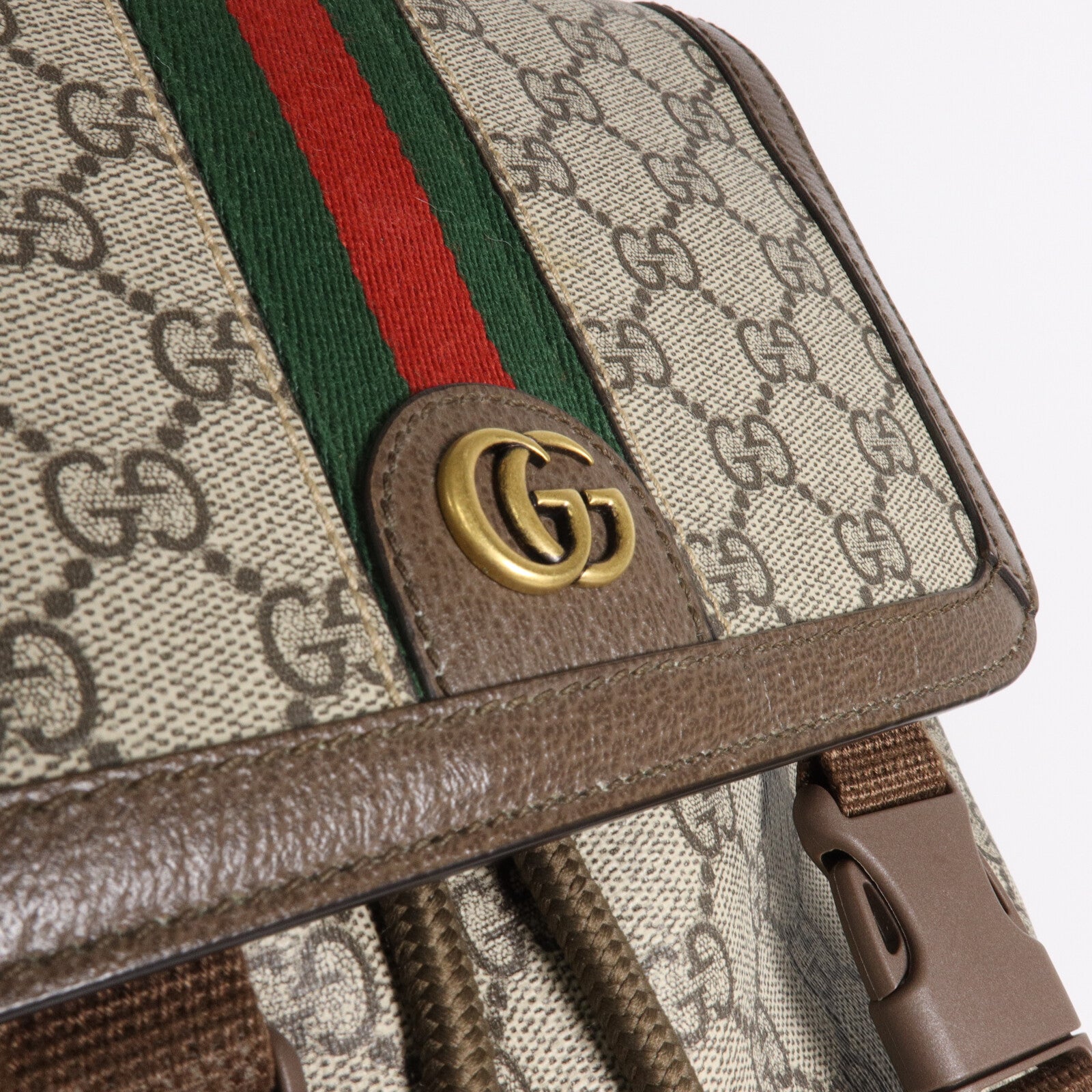 GUCCI 塗層帆布GG Supreme Backpack背包