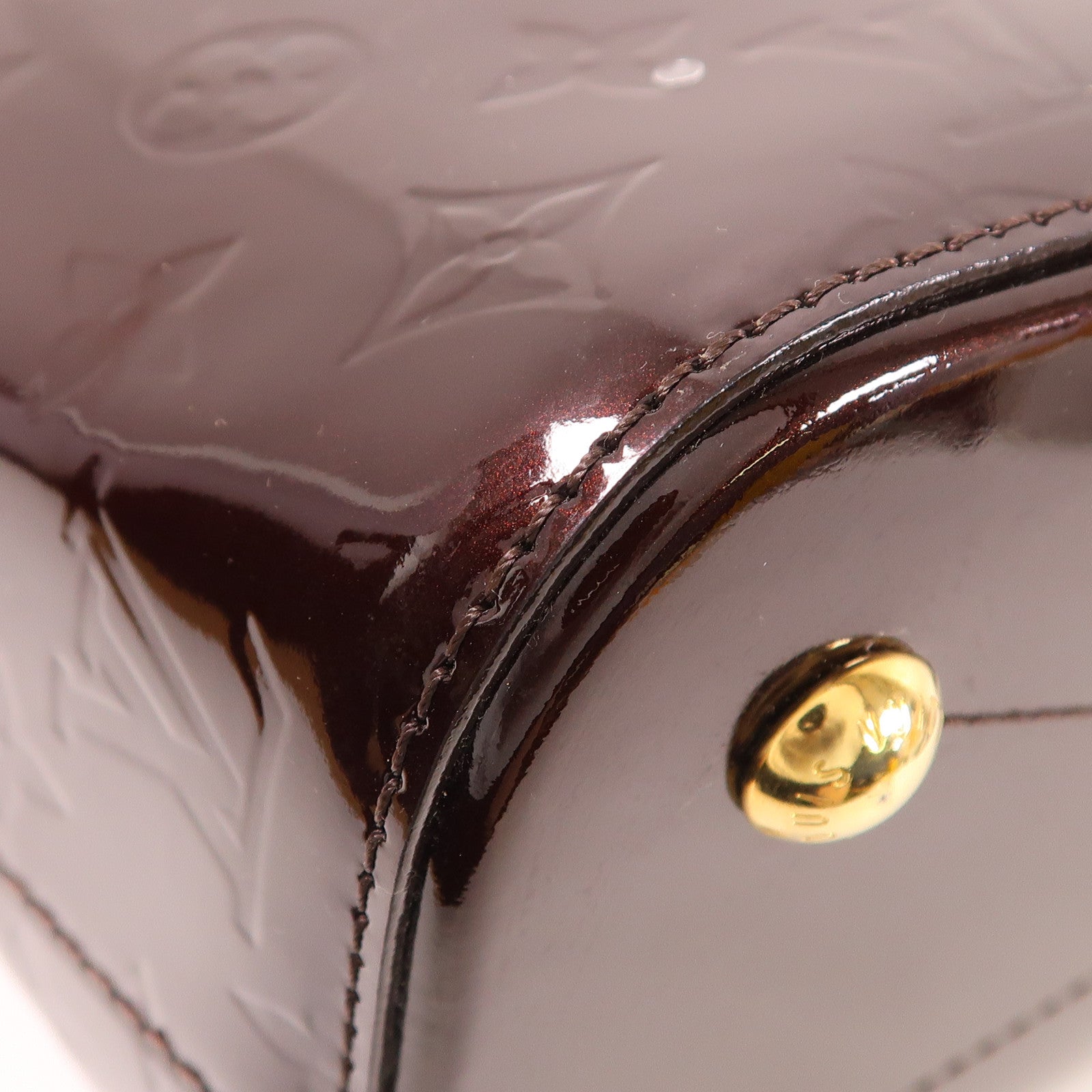 LOUIS VUITTON Vernis Montebello金扣手挽肩背兩用袋