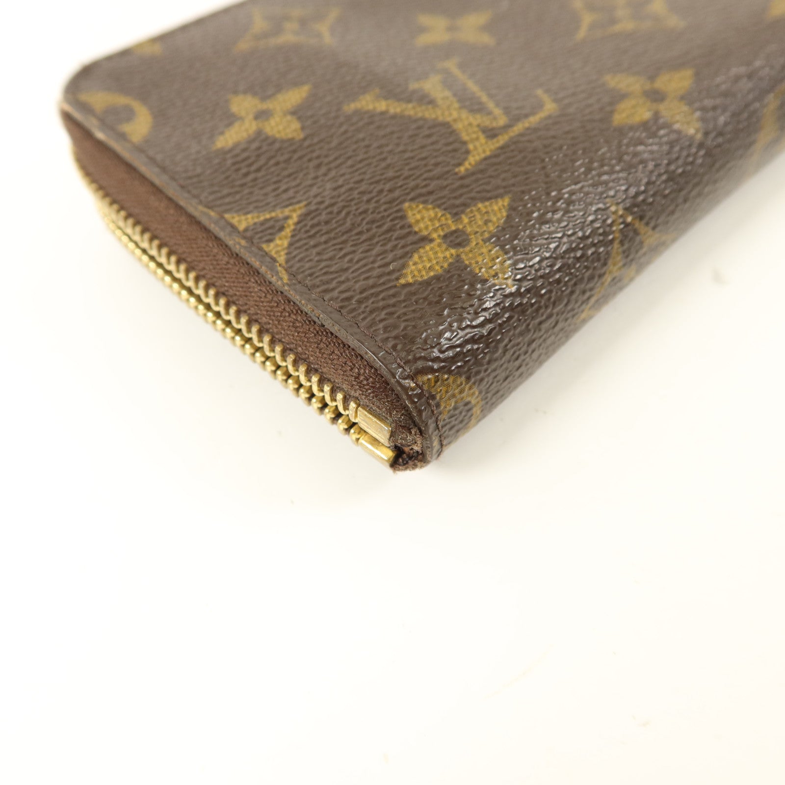 LOUIS VUITTON Monogram Zipper Wallet錢包