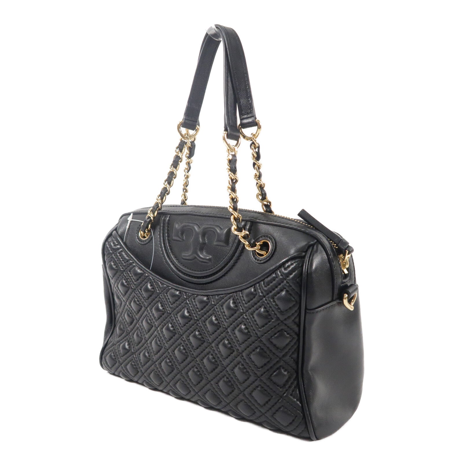 Tory Burch 牛皮皮革Shoulder Bag鏈帶肩背袋