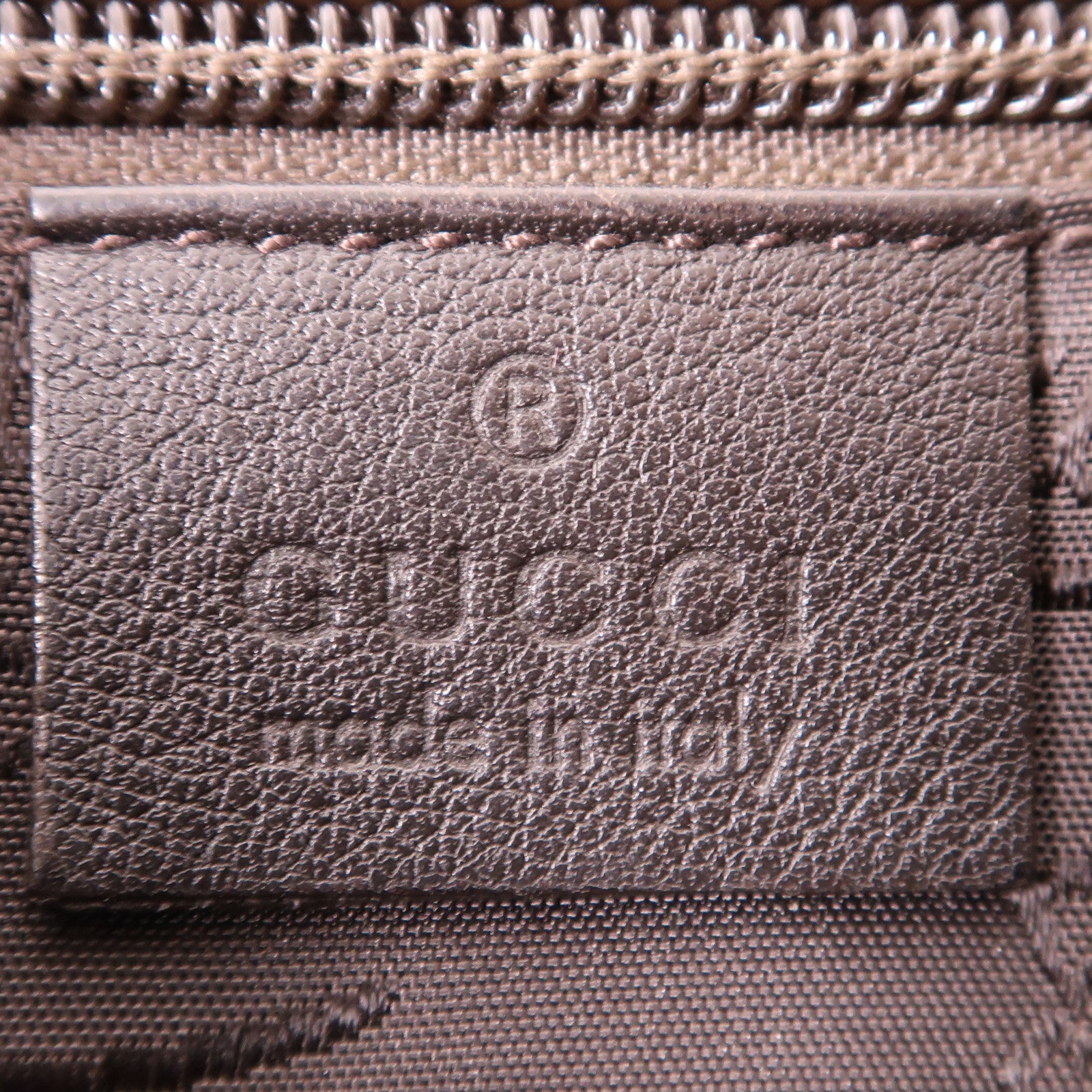 GUCCI GG GHW Crossbody Bag Shoulder Bag 223666 Calfskin Leather Brown