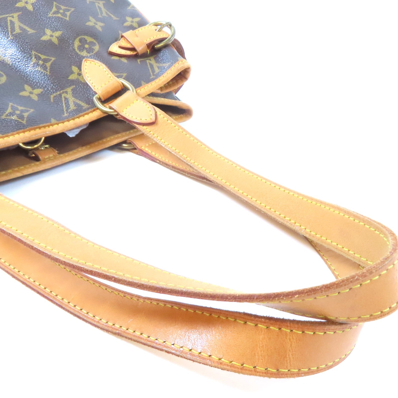 LOUIS VUITTON Monogram Batignolles Vertical金扣肩背袋啡色