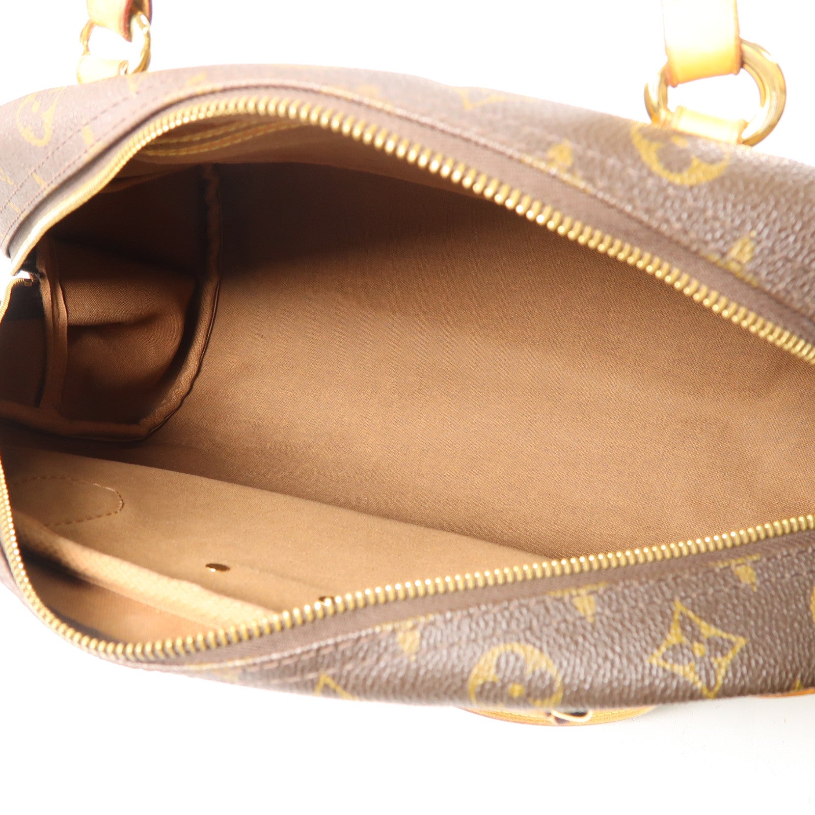 LOUIS VUITTON 【激減優惠】Monogram Montorgueil PM金扣肩背袋啡色