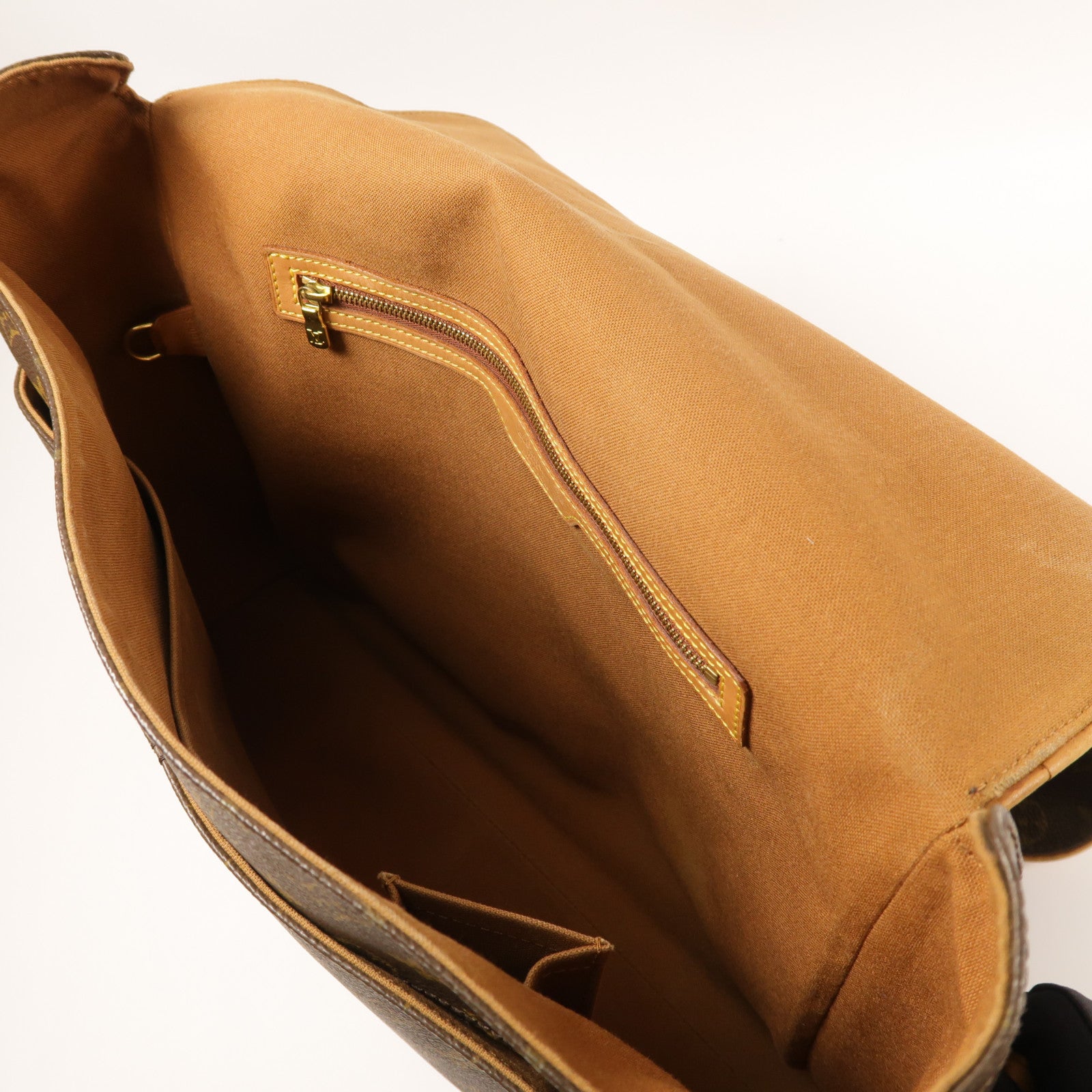 LOUIS VUITTON 【激減優惠】Monogram Abbesses金扣肩背袋棕色