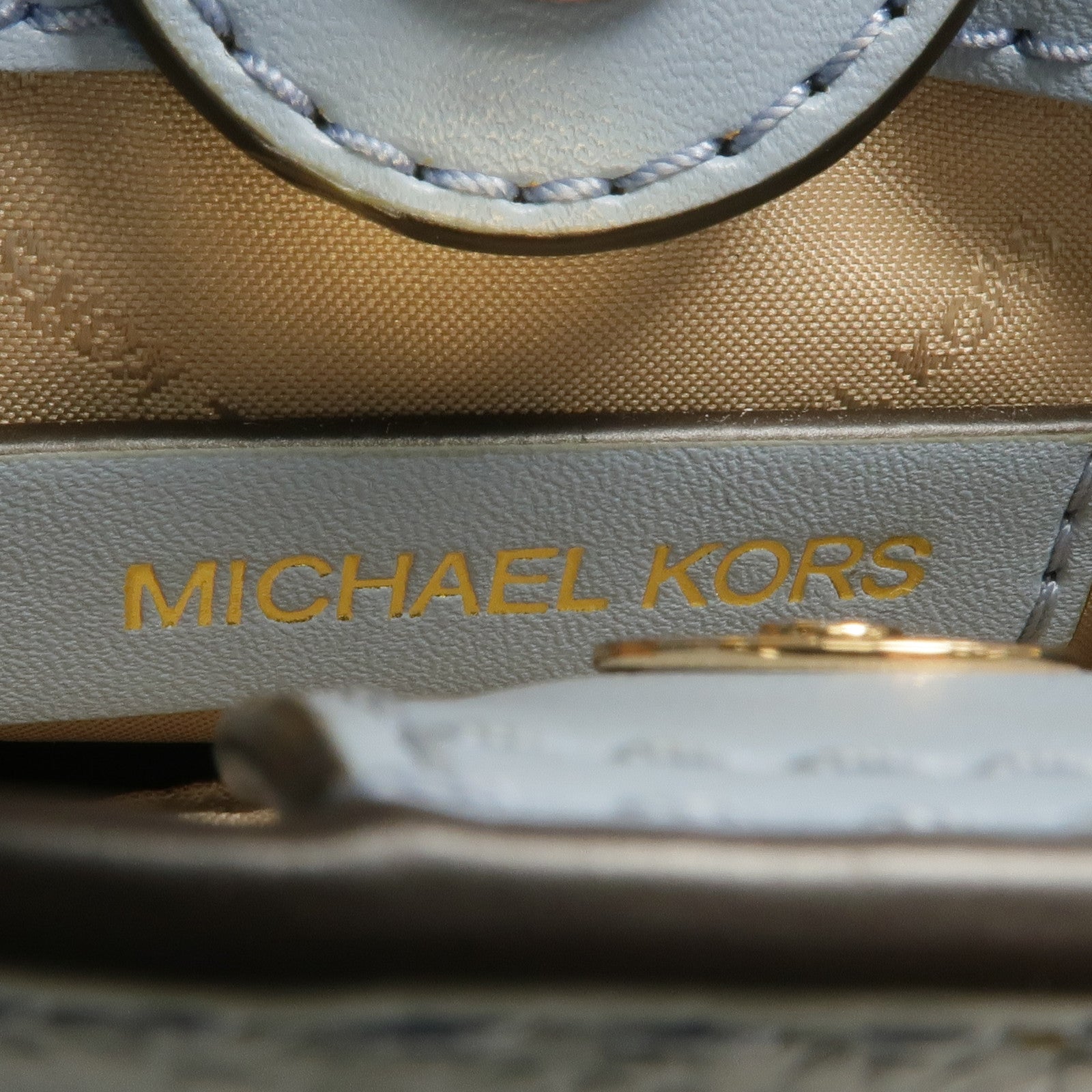 Michael Kors 牛皮皮革2 Way Shoulder金扣手挽肩背兩用袋