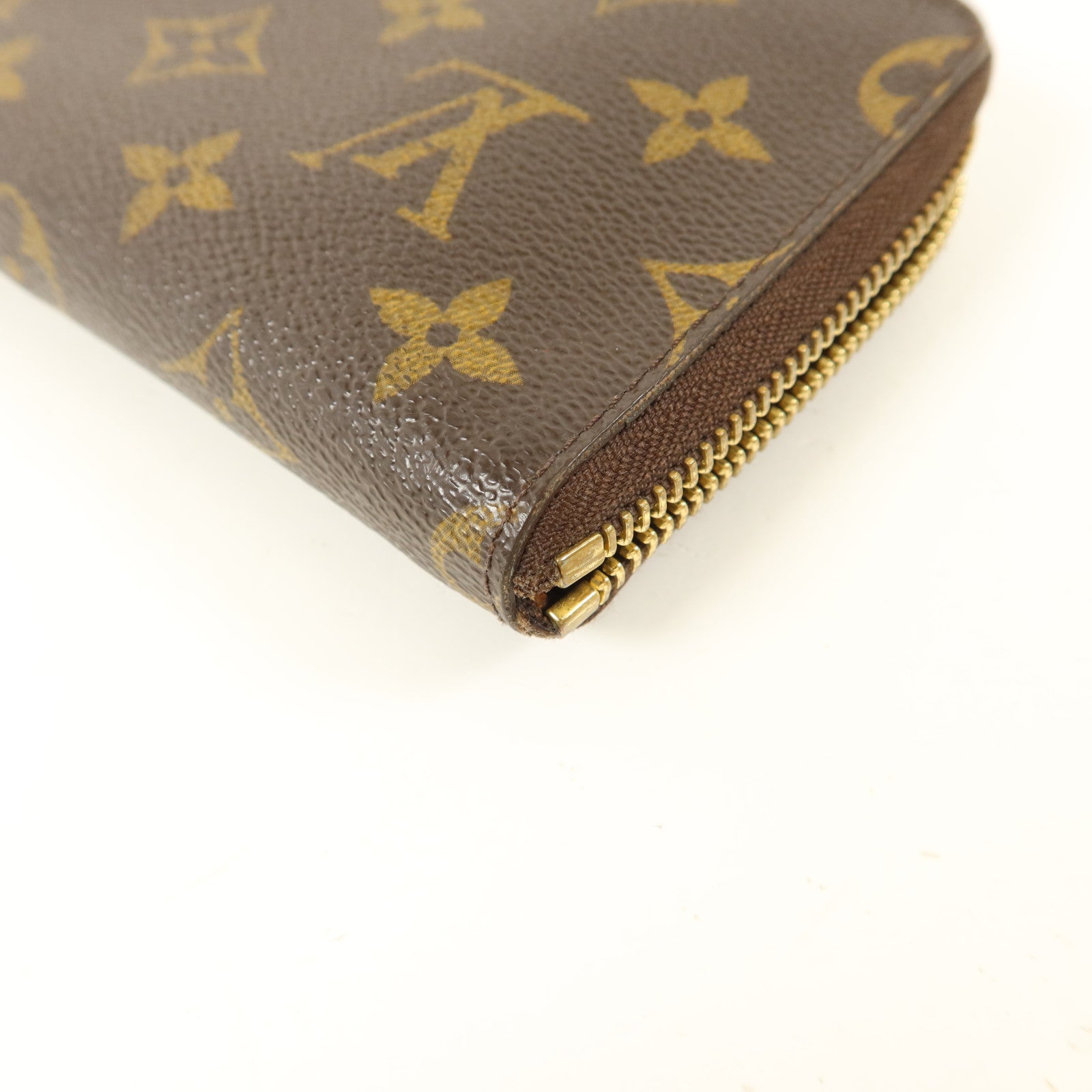 LOUIS VUITTON Monogram Zipper Wallet錢包