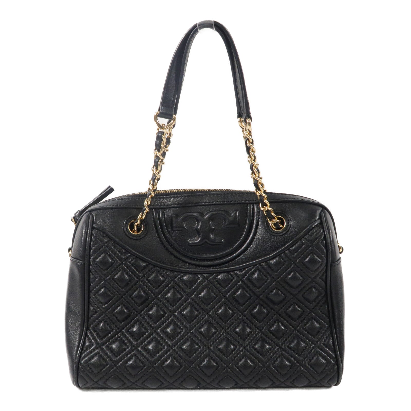 Tory Burch 牛皮皮革Shoulder Bag鏈帶肩背袋