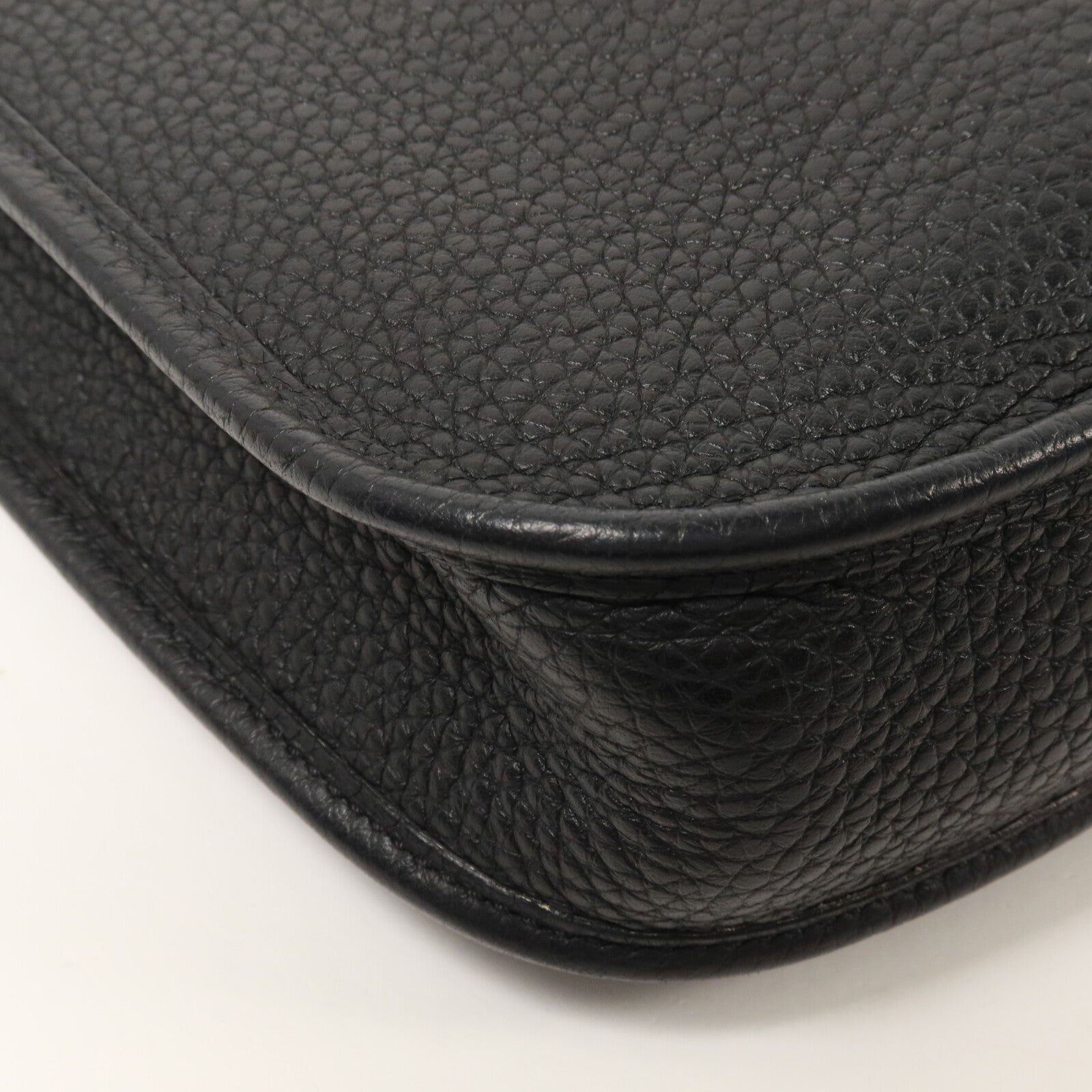HERMES Clemence皮革Evelyne TPM肩背袋Noir