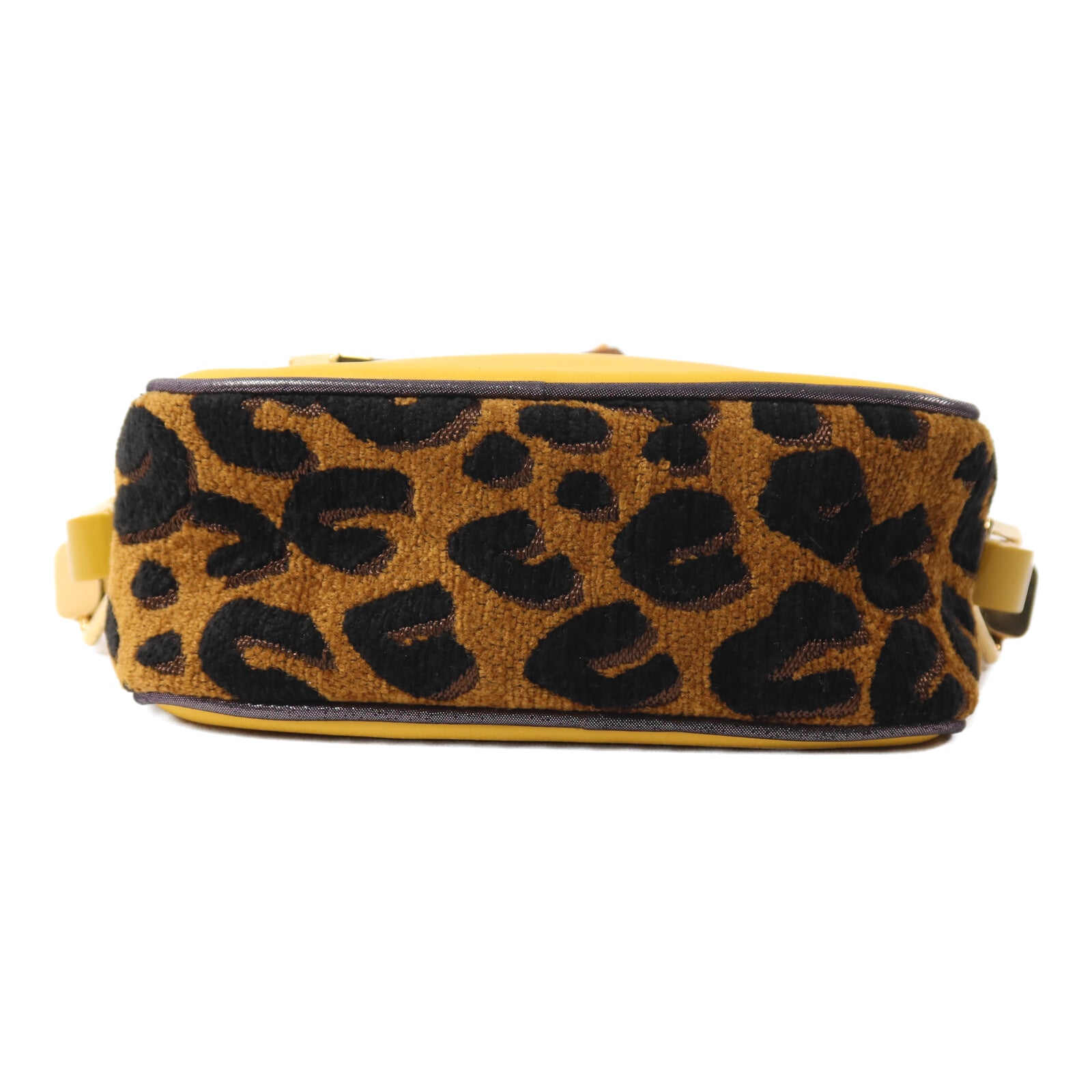LOUIS VUITTON 牛皮皮革/Chenille Savane Flight鏈帶肩背袋
