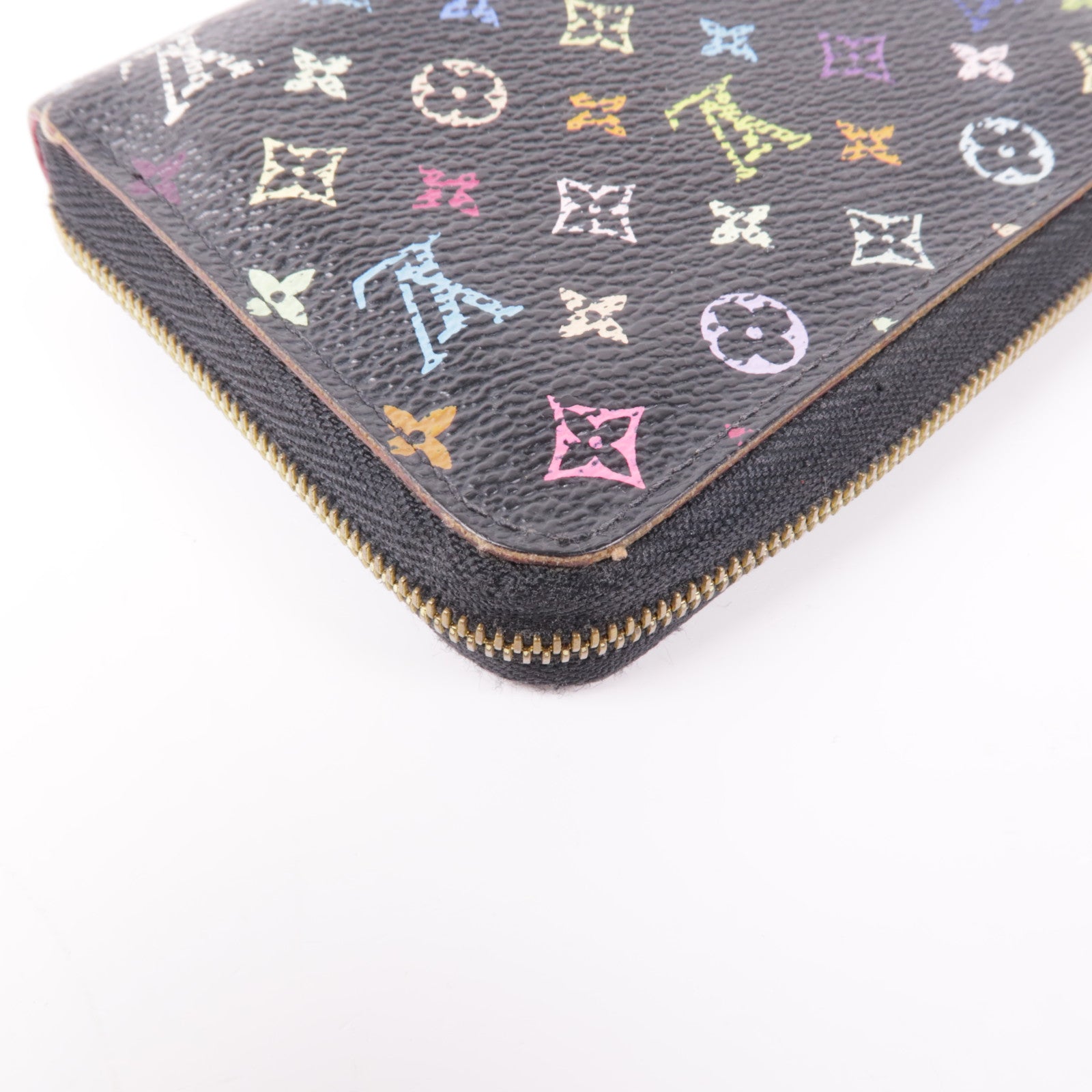 LOUIS VUITTON Monogram Multicolore Coin Case金扣零錢包
