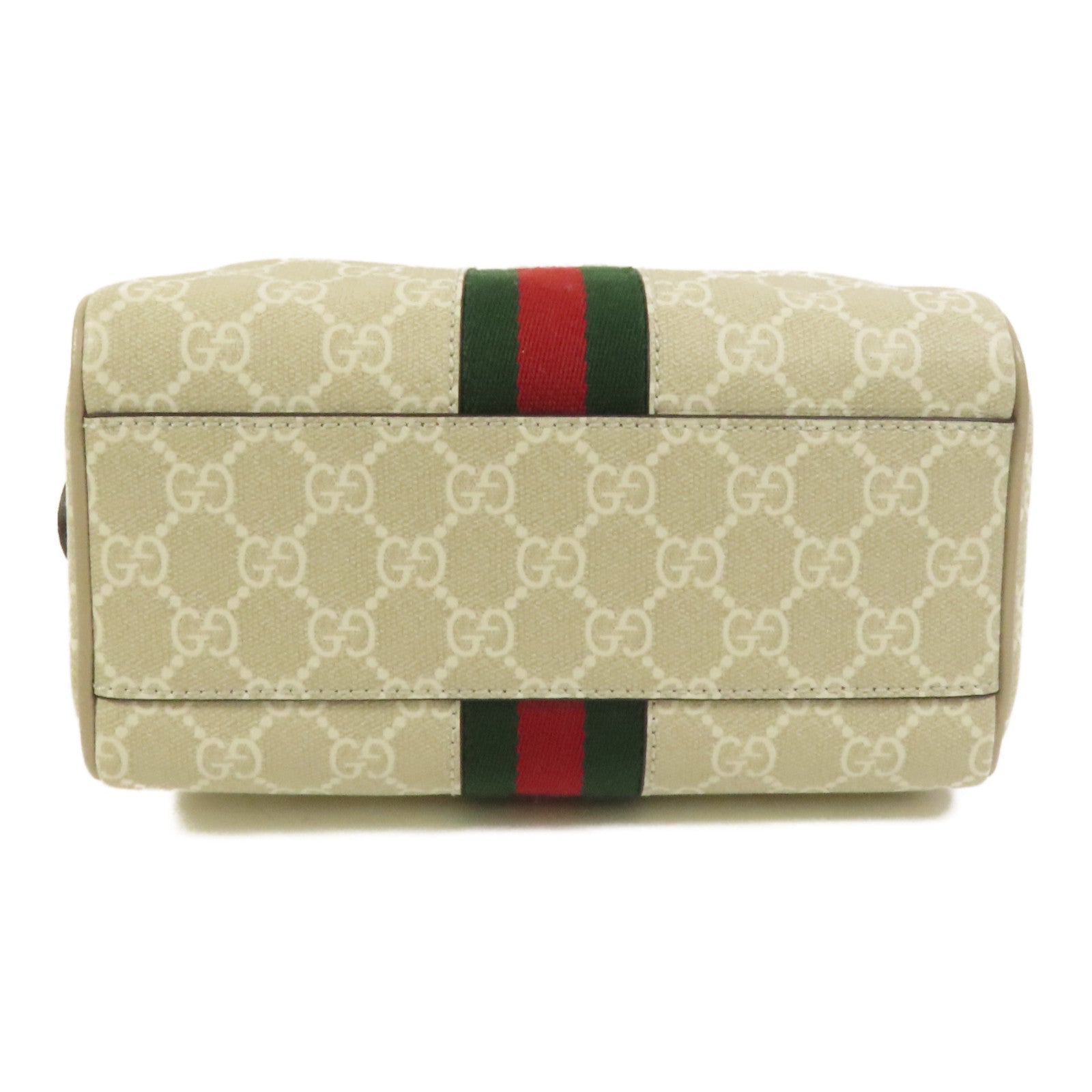 GUCCI 塗層帆布GG Ophidia Boston Bag金扣手挽肩背兩用袋