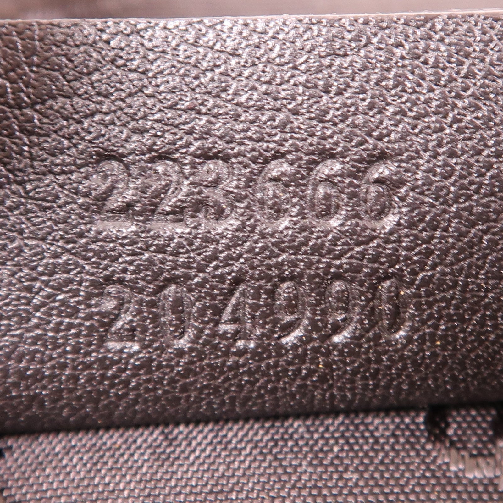 GUCCI GG GHW Crossbody Bag Shoulder Bag 223666 Calfskin Leather Brown