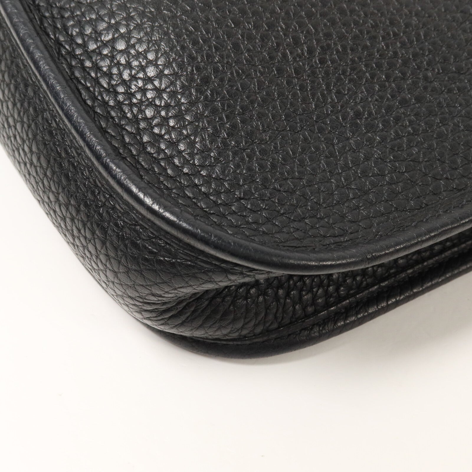 HERMES Clemence皮革Evelyne TPM肩背袋Noir