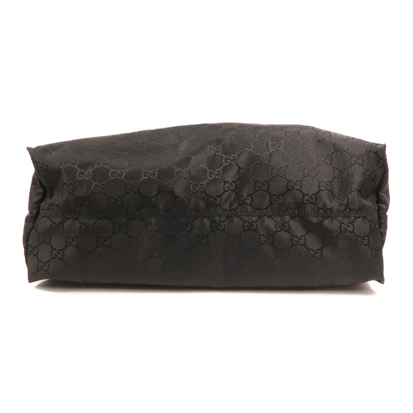 GUCCI 尼龍GG Outlet Tote Bag銀扣手挽袋