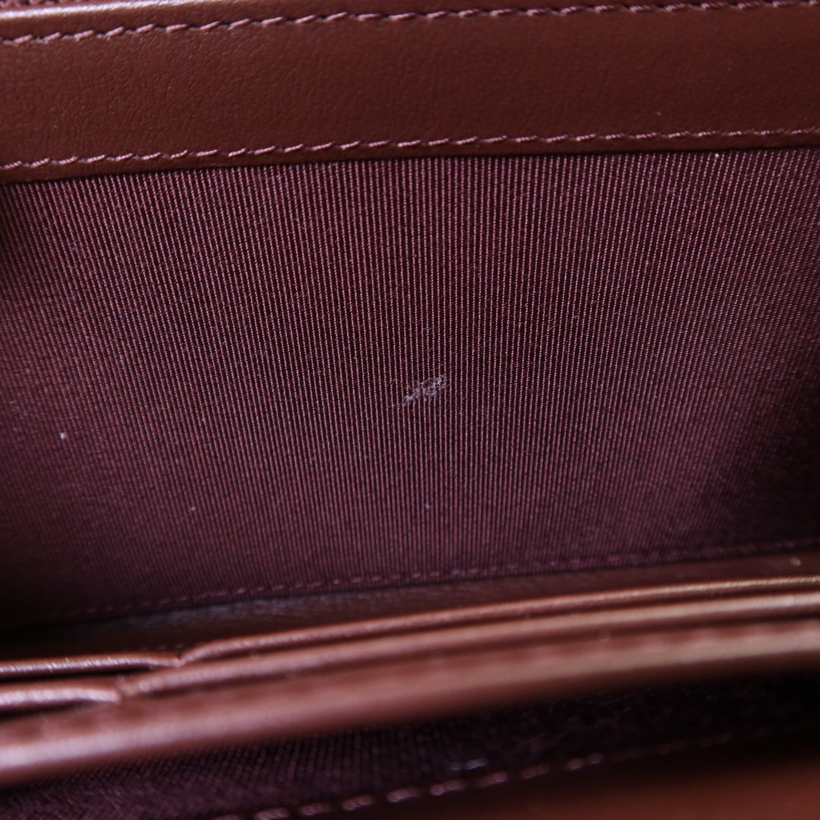 CHANEL 牛皮皮革Zipper Long Wallet金扣長錢包