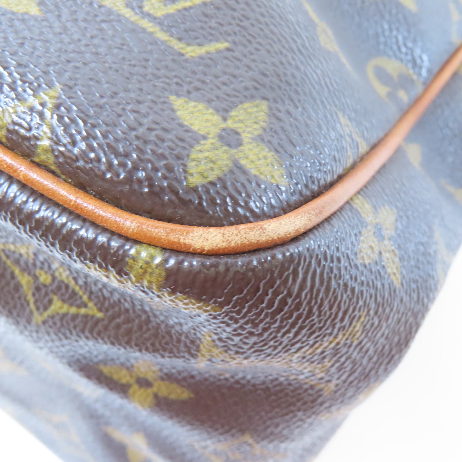 LOUIS VUITTON Monogram Batignolles Vertical金扣肩背袋啡色