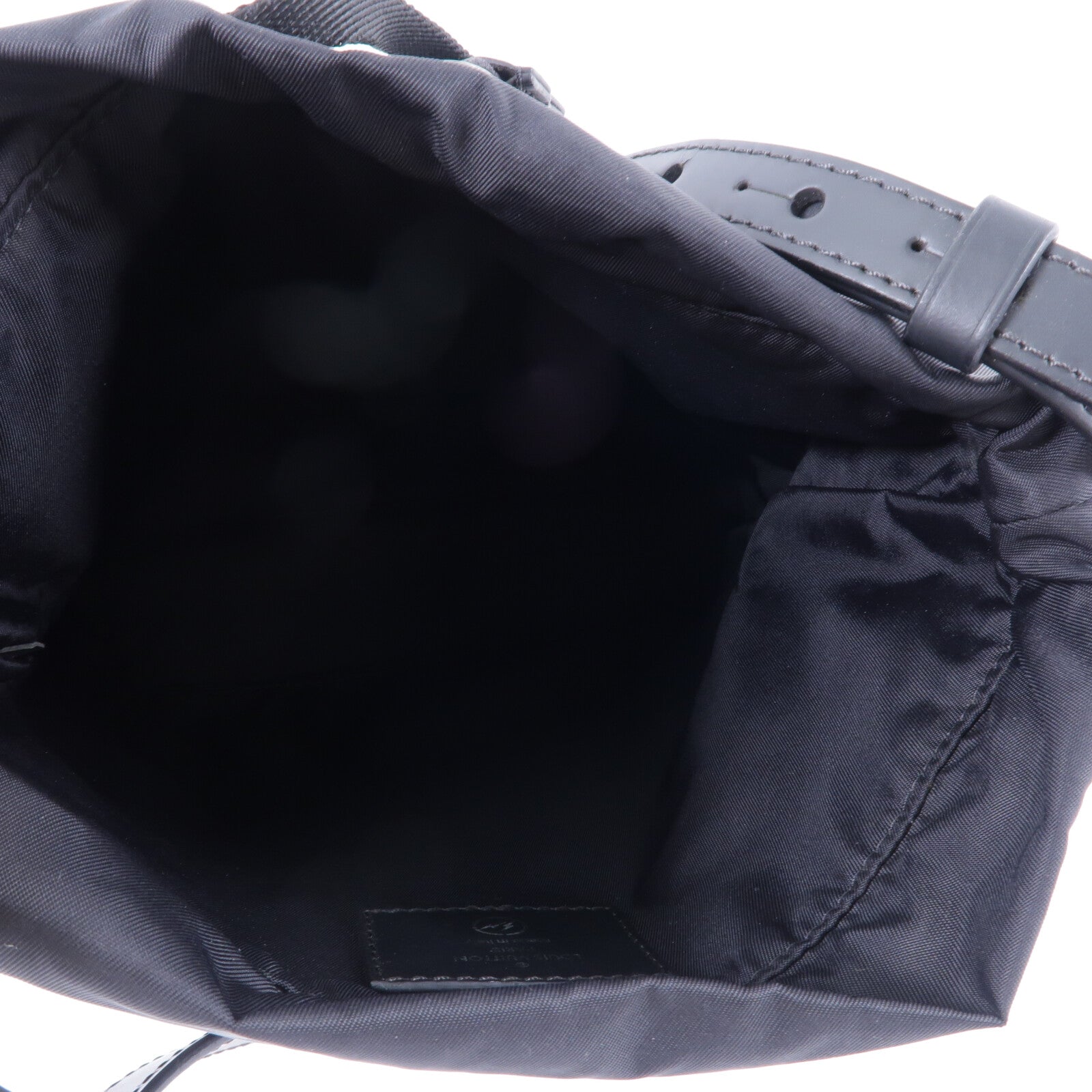 LOUIS VUITTON Monogram Eclipse LV x Hiroshi Fujiwara Fragment肩背袋