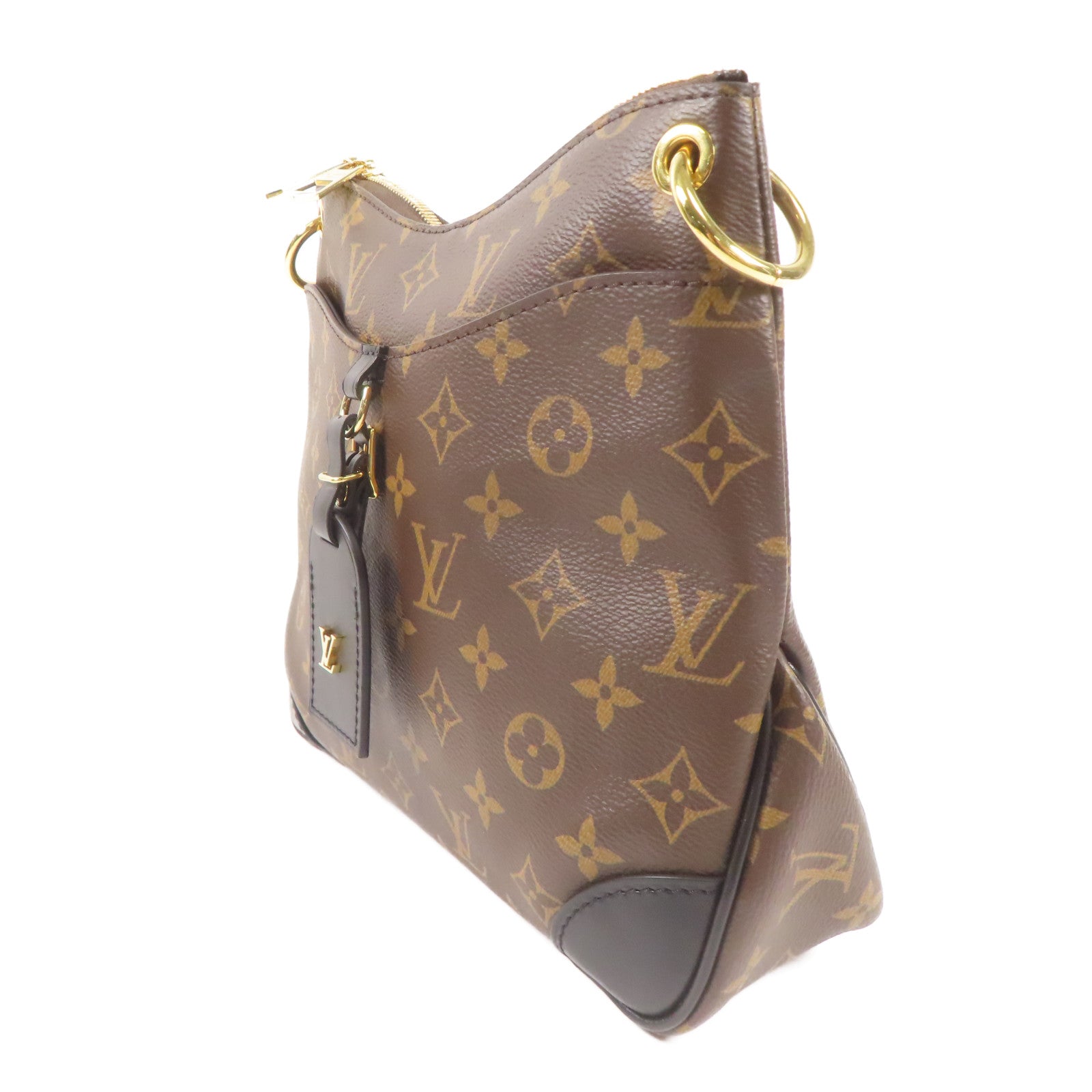 LOUIS VUITTON Monogram Odeon金扣肩背袋