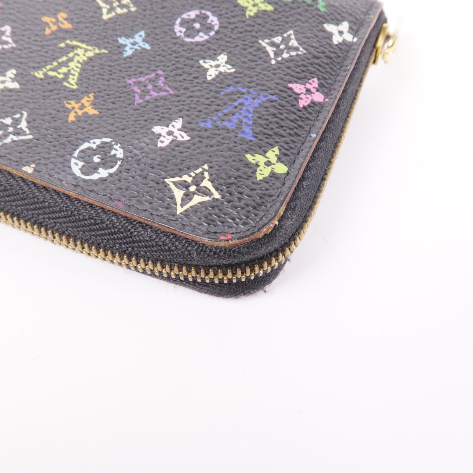LOUIS VUITTON Monogram Multicolore Coin Case金扣零錢包