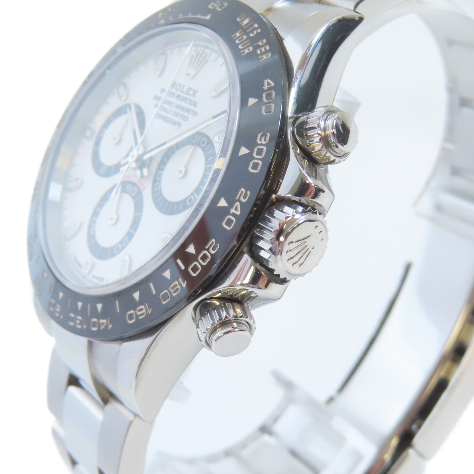 ROLEX Daytona不鏽鋼手錶自動機芯白色