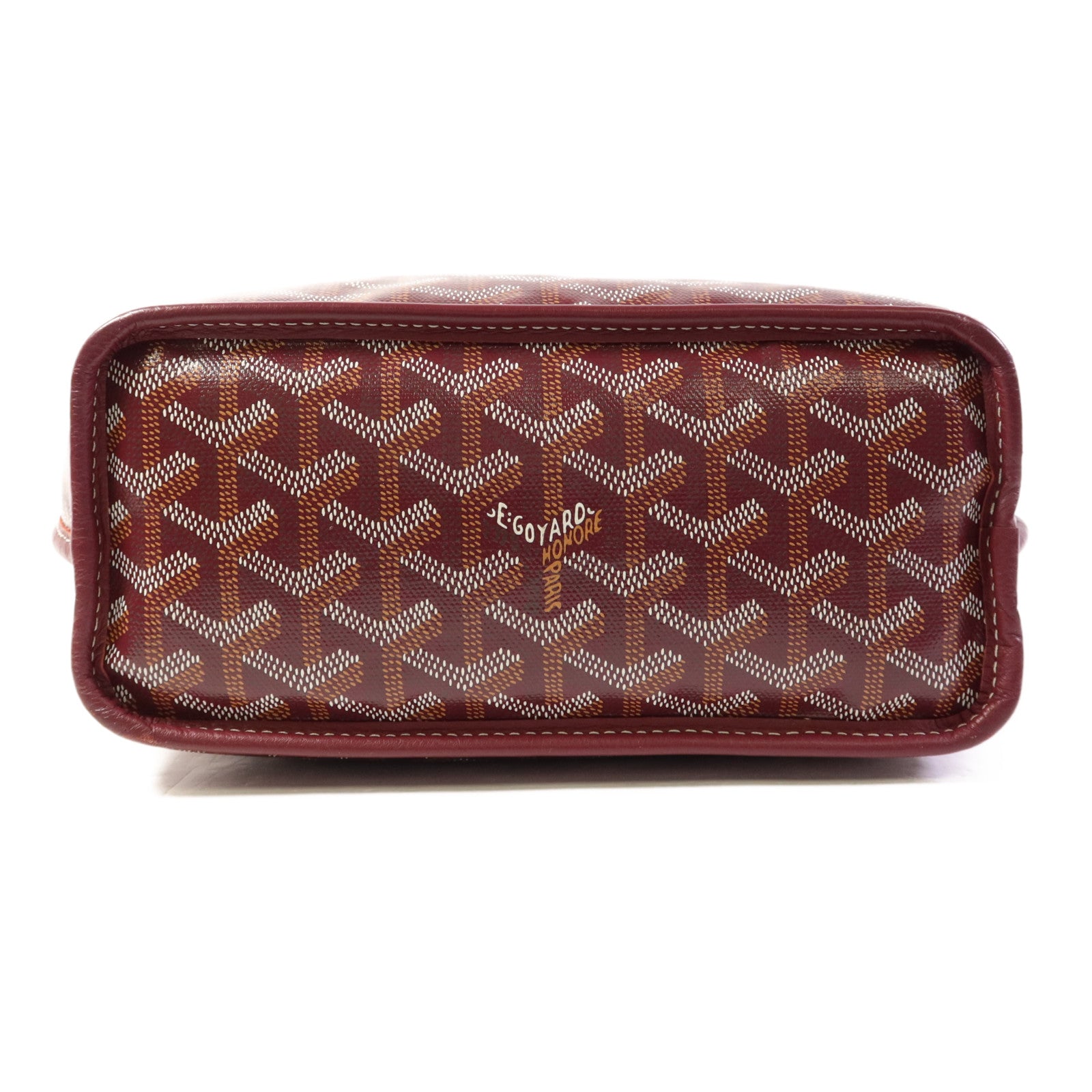 GOYARD 塗層帆布Mini Anjou Tote Bag銀扣手挽袋