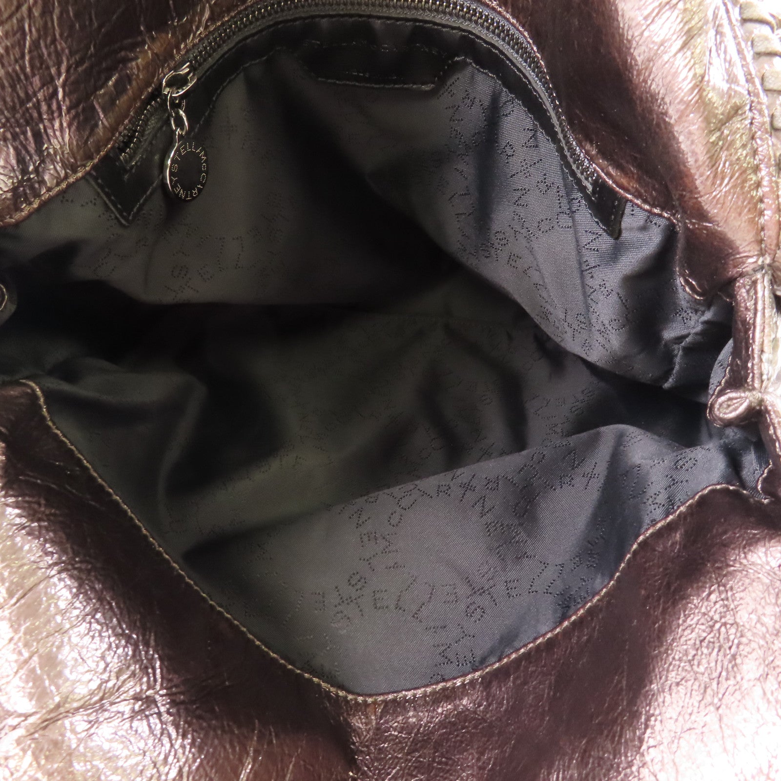 SELECTION 皮革Stella McCartney銀扣鏈帶肩背袋