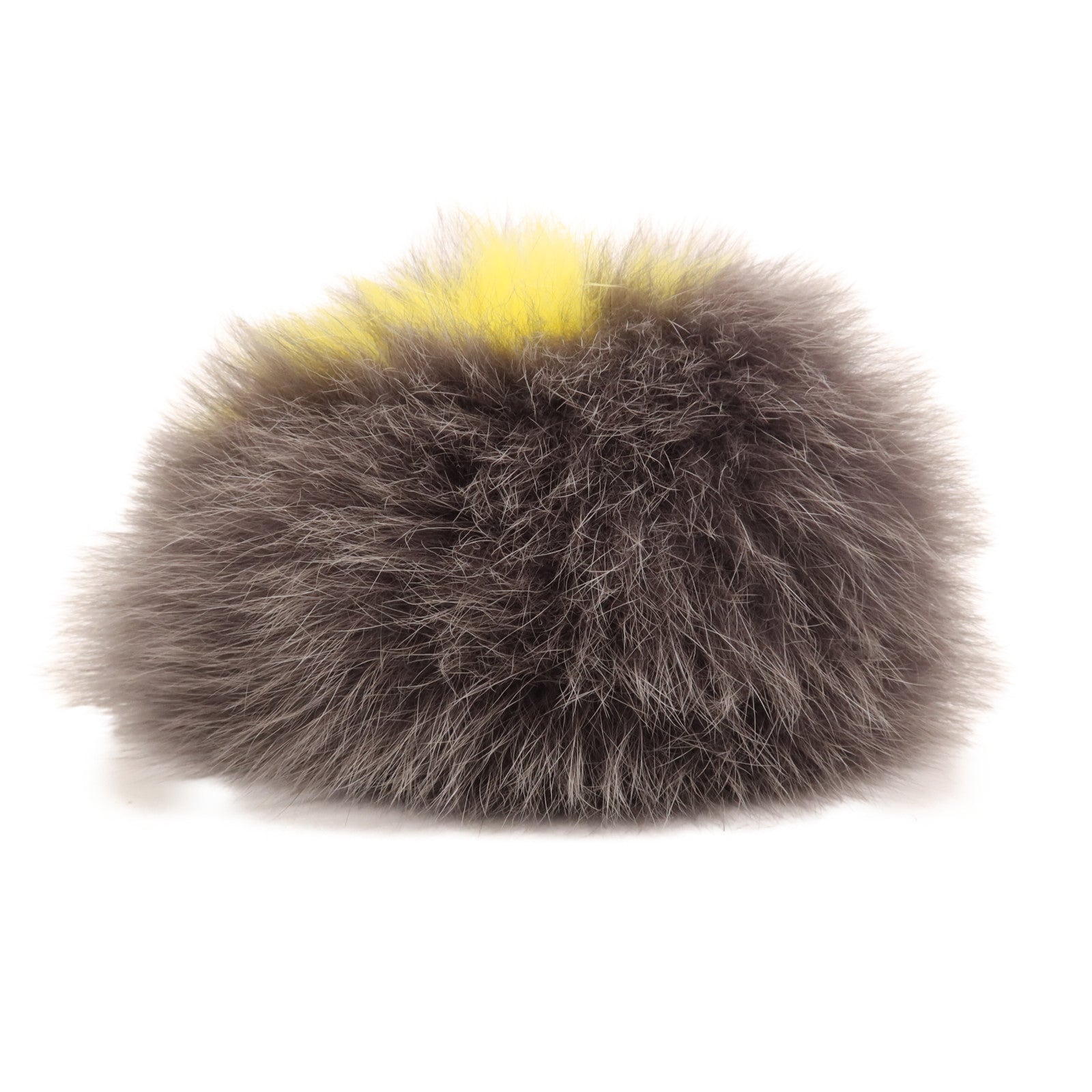 FENDI 毛皮Charm銀扣掛飾