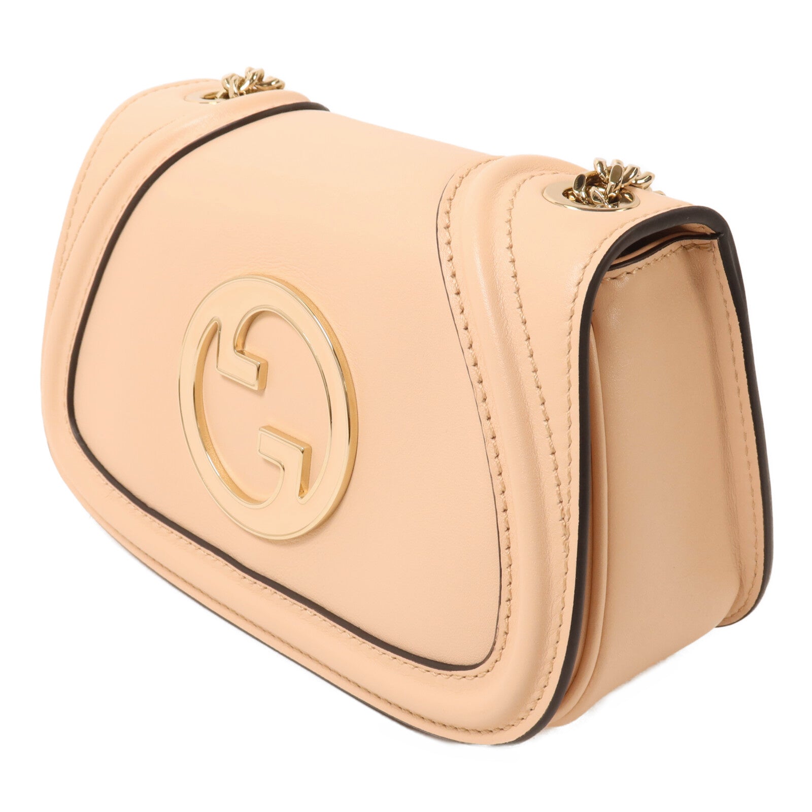 GUCCI 牛皮皮革Blondie鏈帶肩背袋