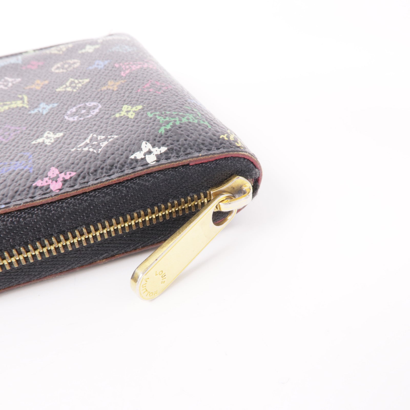 LOUIS VUITTON Monogram Multicolore Coin Case金扣零錢包