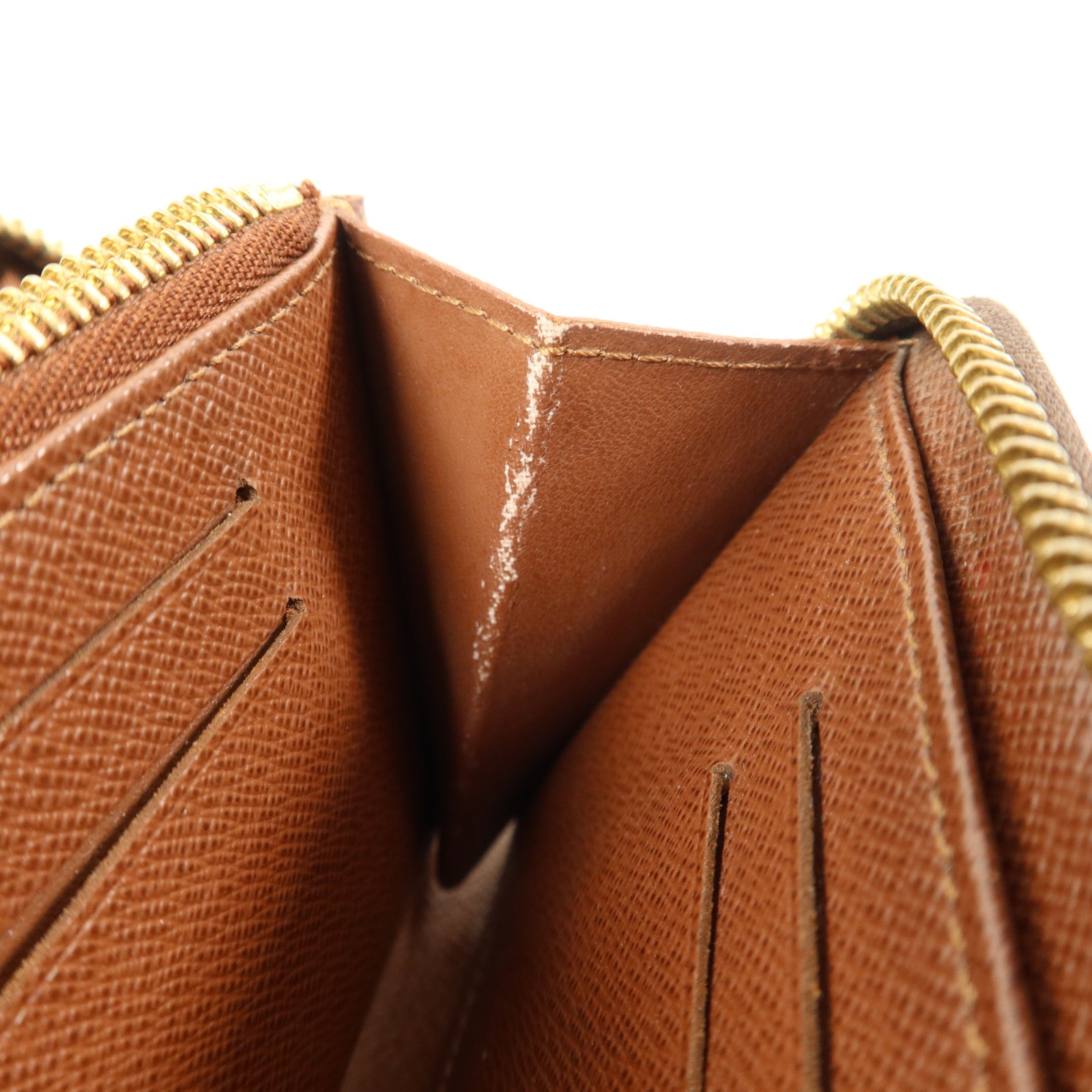 LOUIS VUITTON Monogram Zipper Wallet錢包