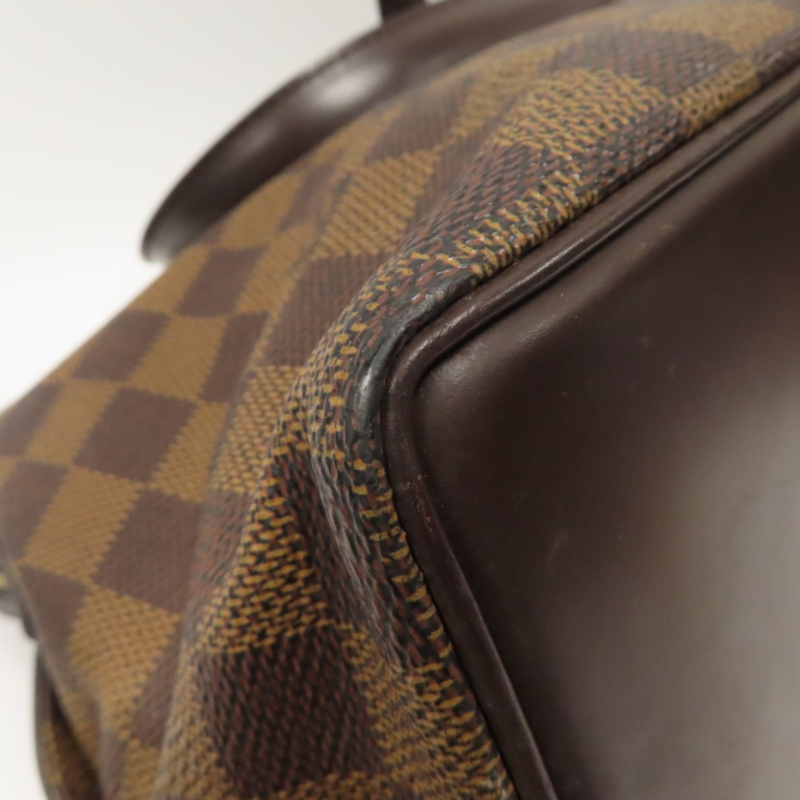 LOUIS VUITTON Damier Chelsea金扣肩背袋啡色