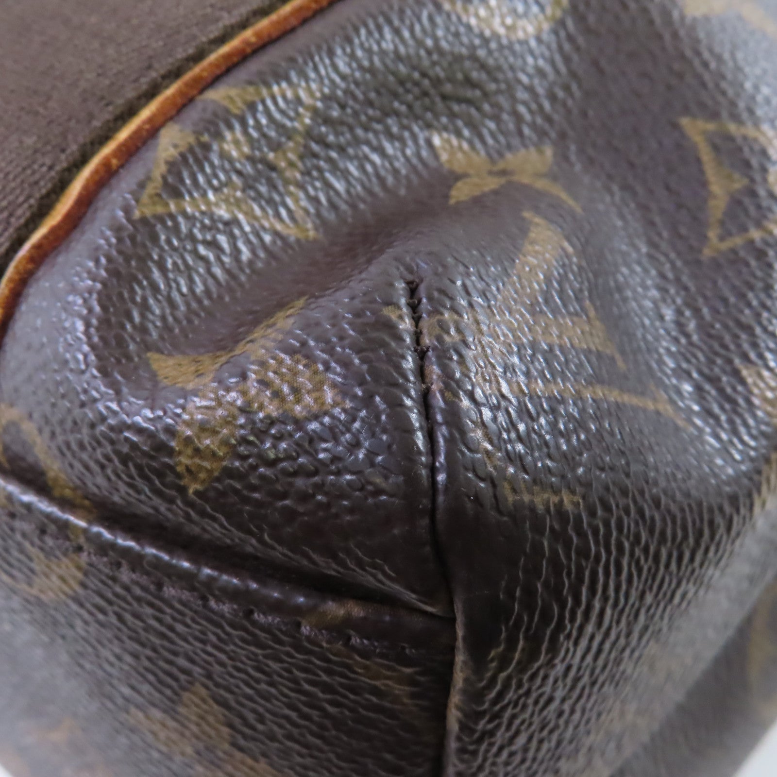 LOUIS VUITTON Monogram Cabas Beauboupg Tote Bag啡色