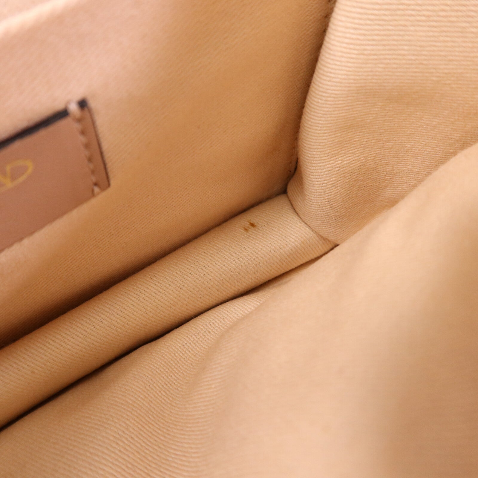 Valentino 【激減優惠】牛皮皮革Shoulder Bag金扣肩背袋