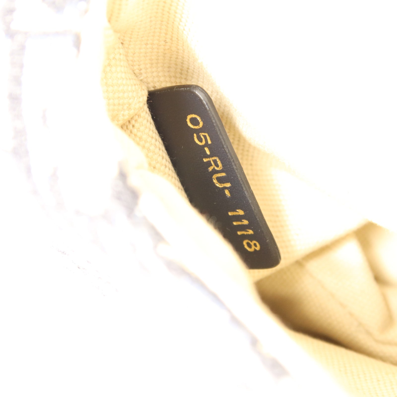 Dior 帆布Mini Saddle金扣手挽袋