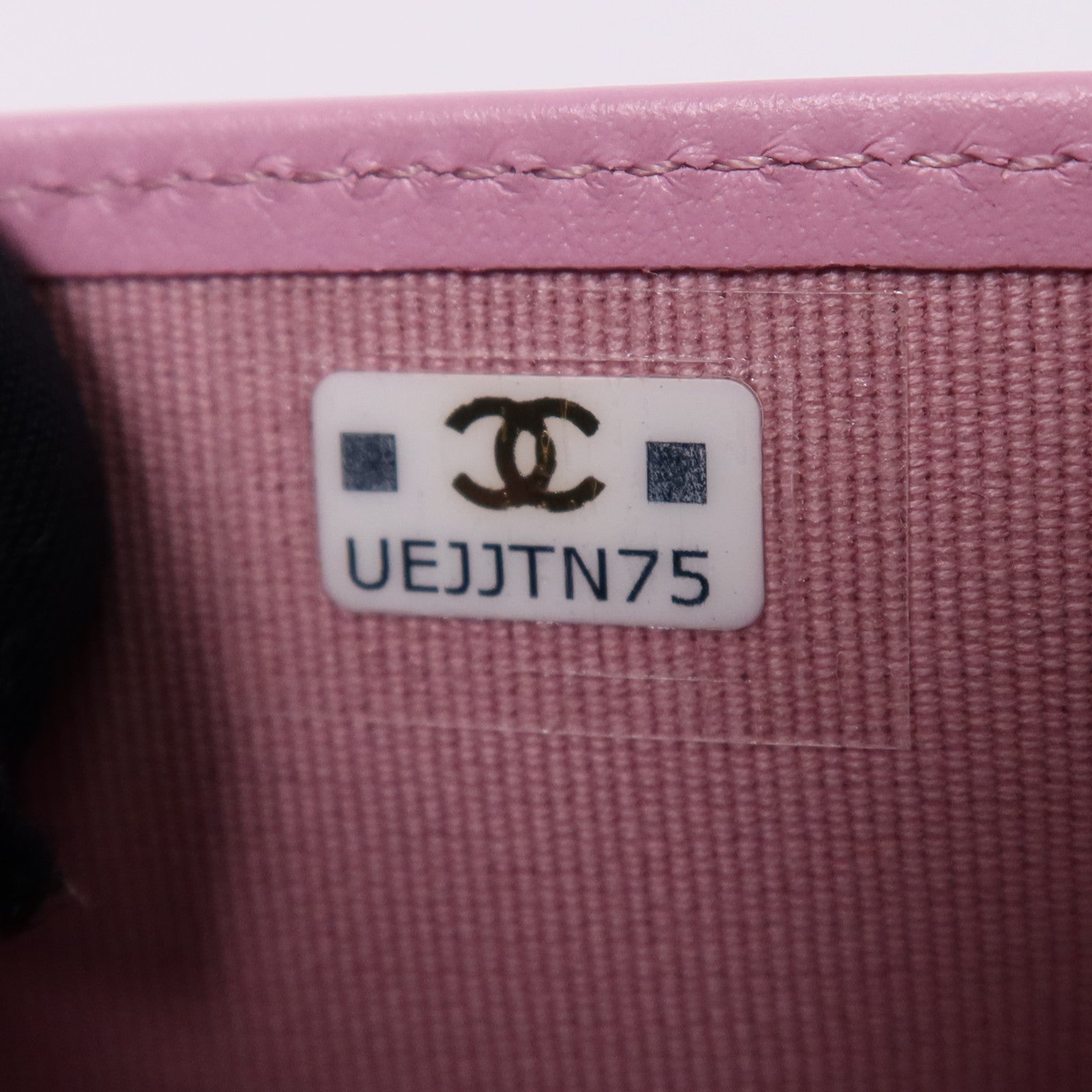 CHANEL 牛皮皮革Classic Small Flap Wallet金扣錢包