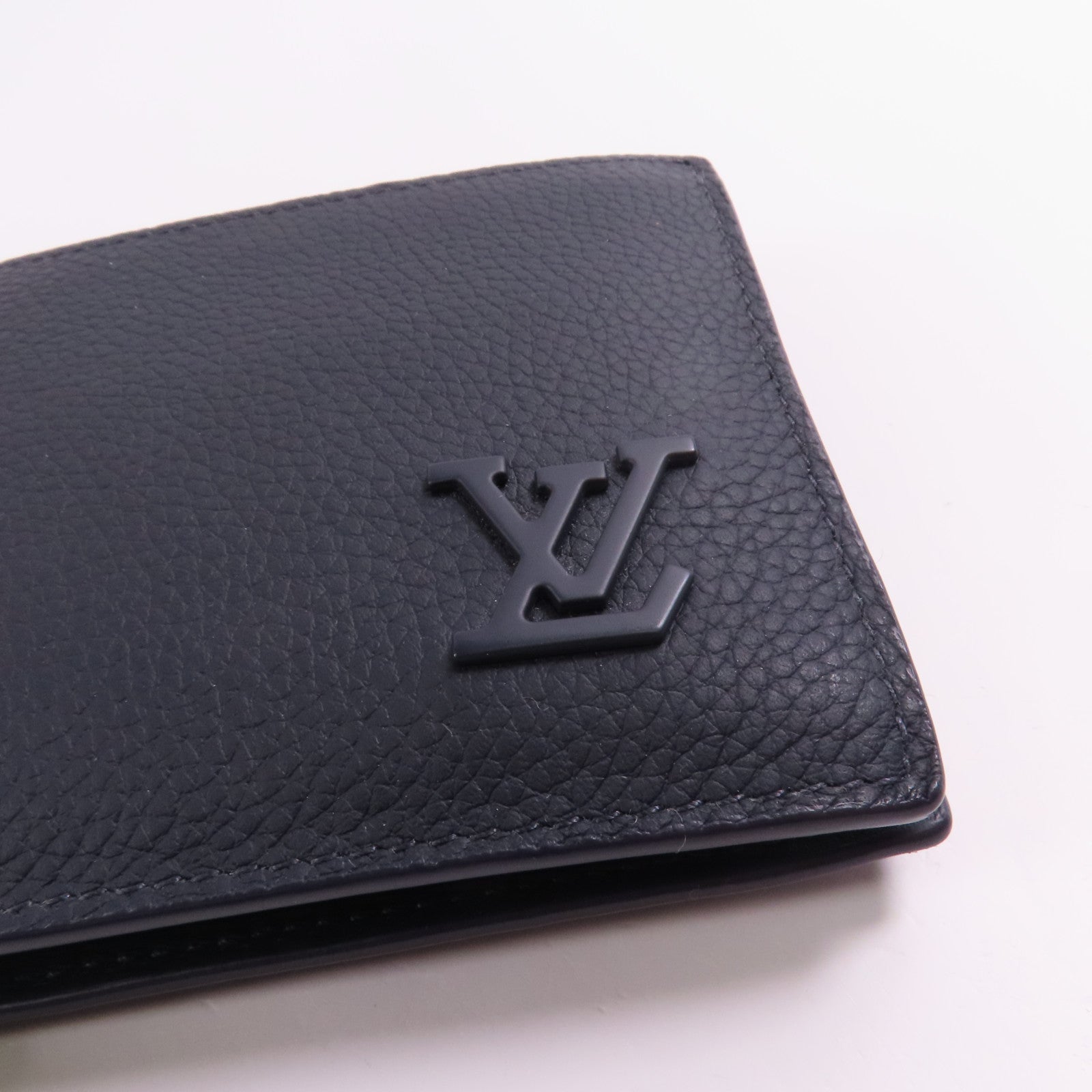 LOUIS VUITTON LV Aerogram Marco銀扣錢包