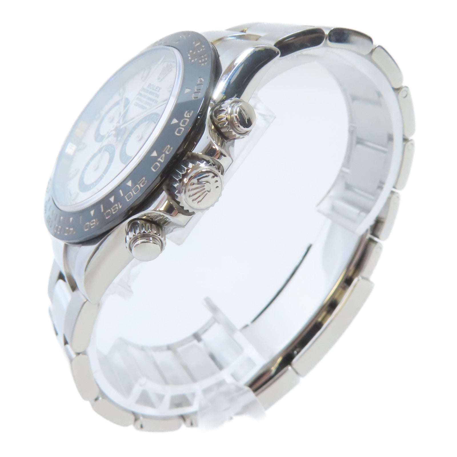 ROLEX Daytona不鏽鋼手錶自動機芯白色