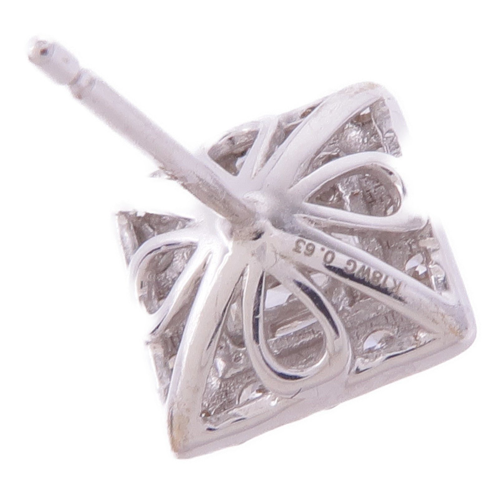 JEWELRY 【激減優惠】18K白金Diamond Earrings鑽石耳環