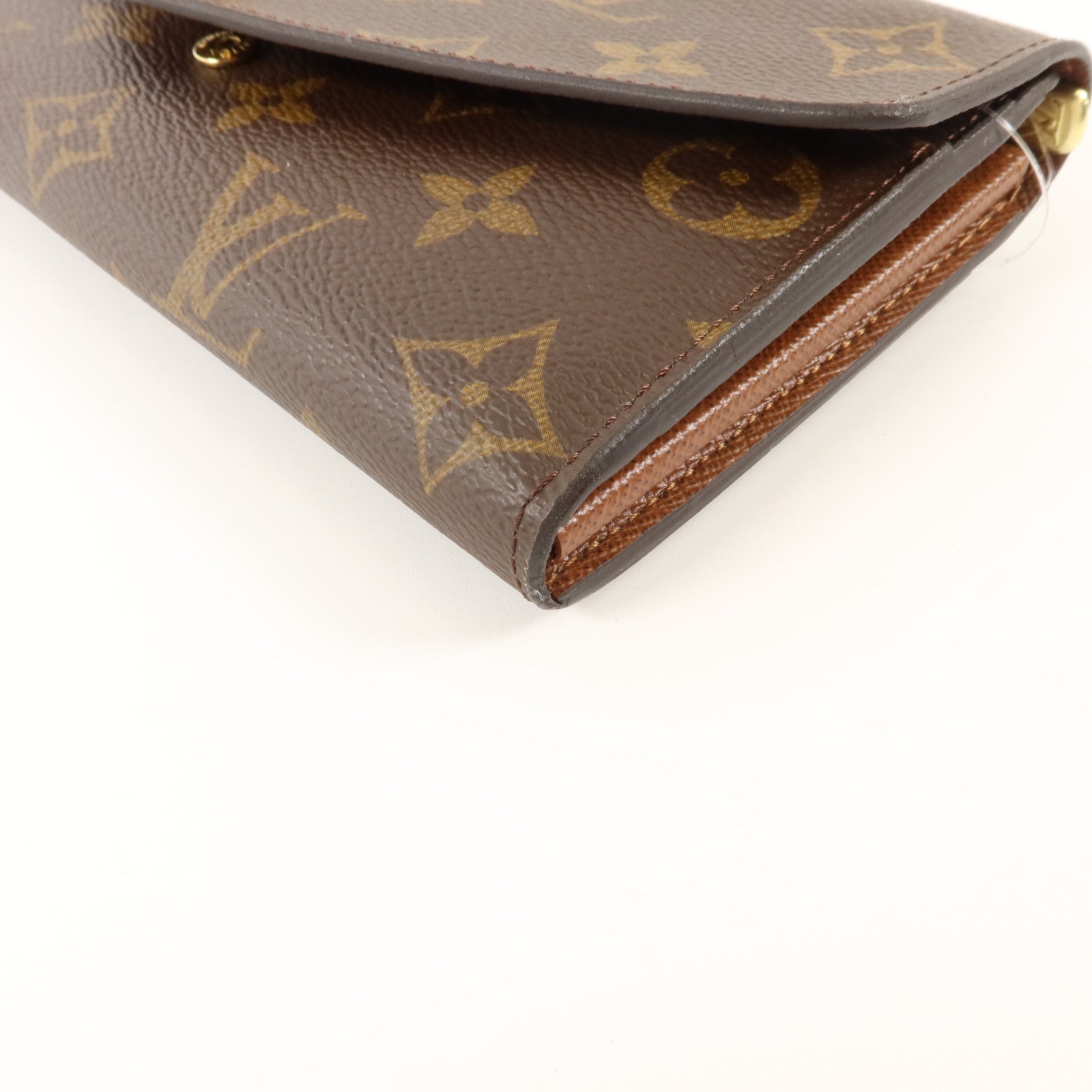 LOUIS VUITTON Monogram Portefeuille Sara金扣長錢包