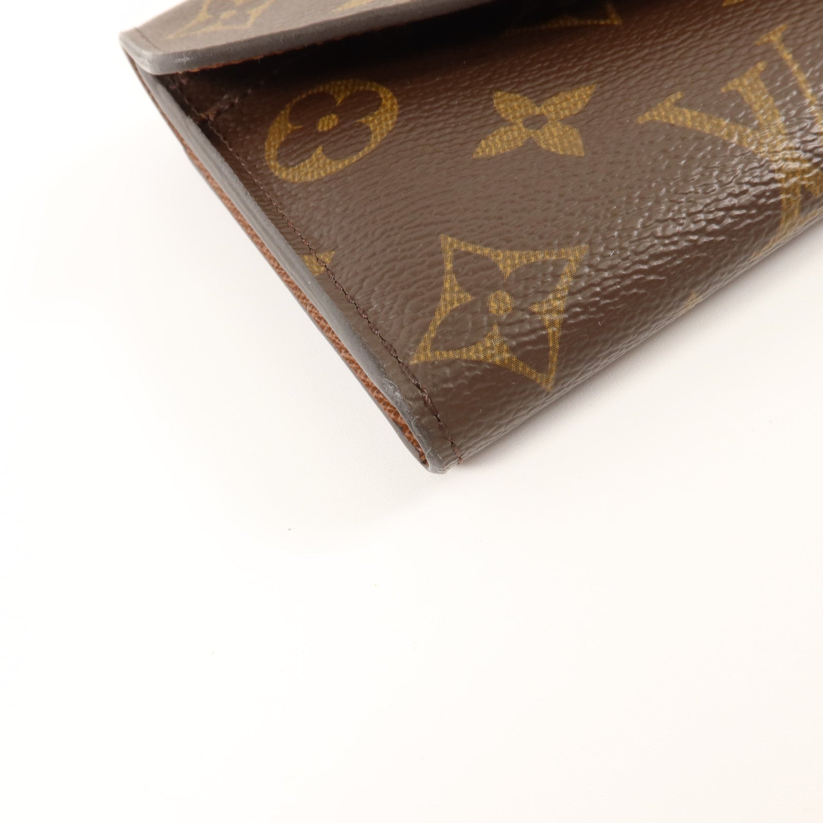 LOUIS VUITTON Monogram Portefeuille Sara金扣長錢包